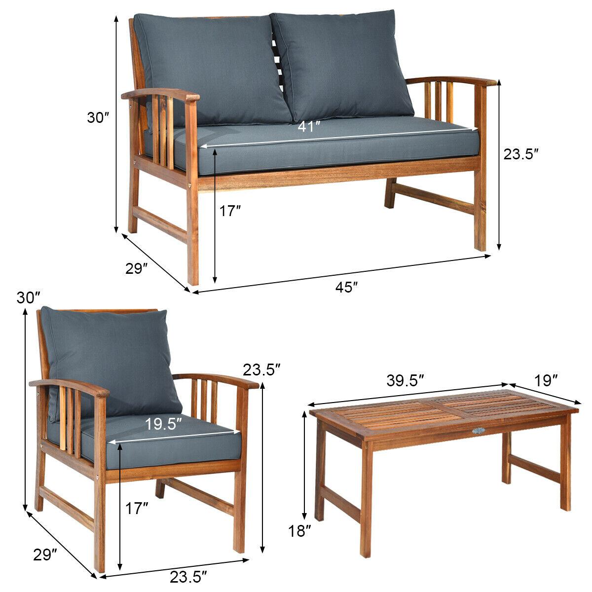 BABOOM BOM-2425GR+-CO Patio-Conversation-Sets - View #7