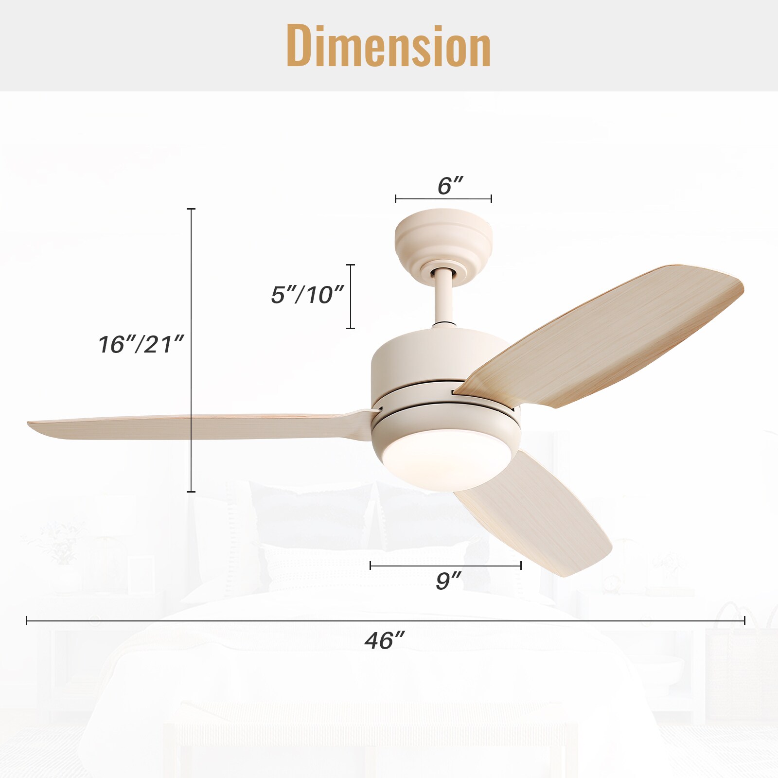 Sofucor YY-46K001MHMW Ceiling-Fans - View #9