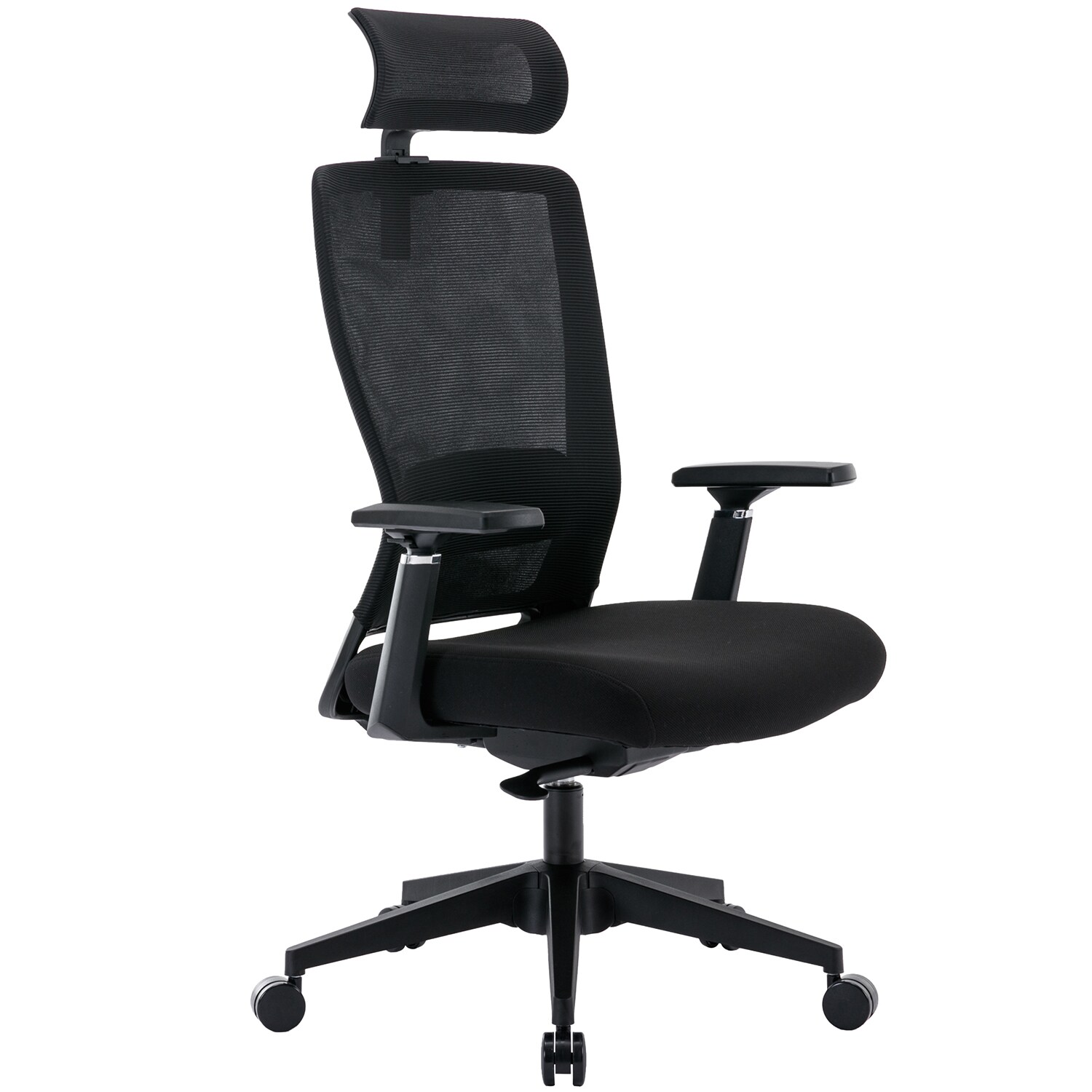Office Chair, Desk Chairs Mesh Computer Desk Chair with Wheels Ergonomic, BLACK.