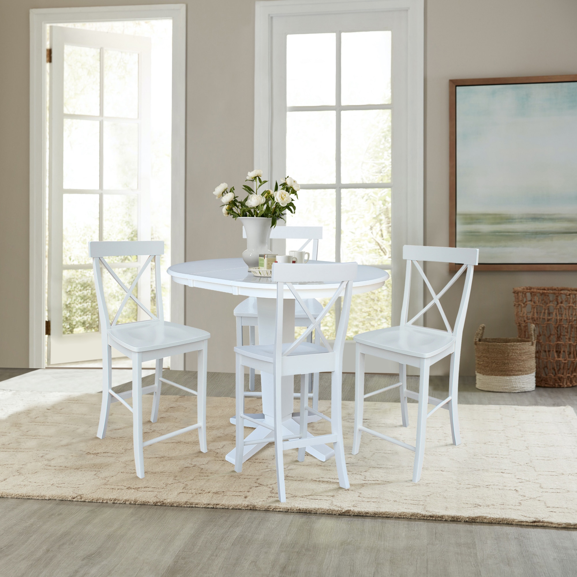 International Concepts K08-36RXT-23-S6132-4 Dining-Sets - View #3