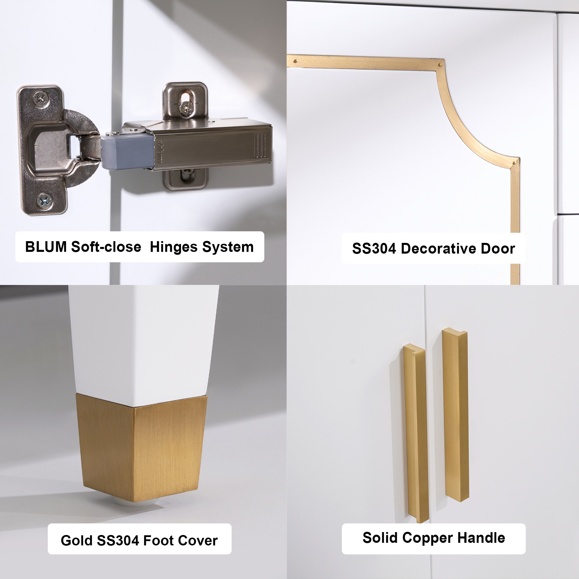 Forclover JSEX60GNLT Bath-Vanity-Combo - View #6