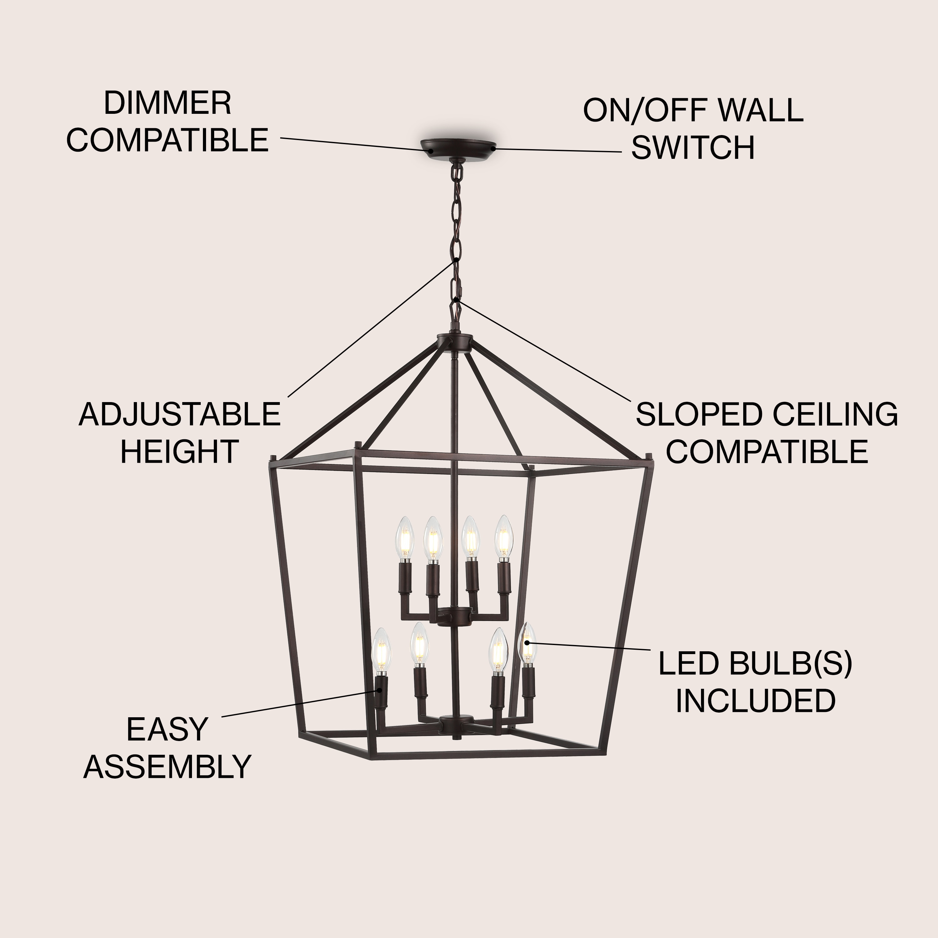 JONATHAN  Y JYL7438A Pendant-Lights - View #3