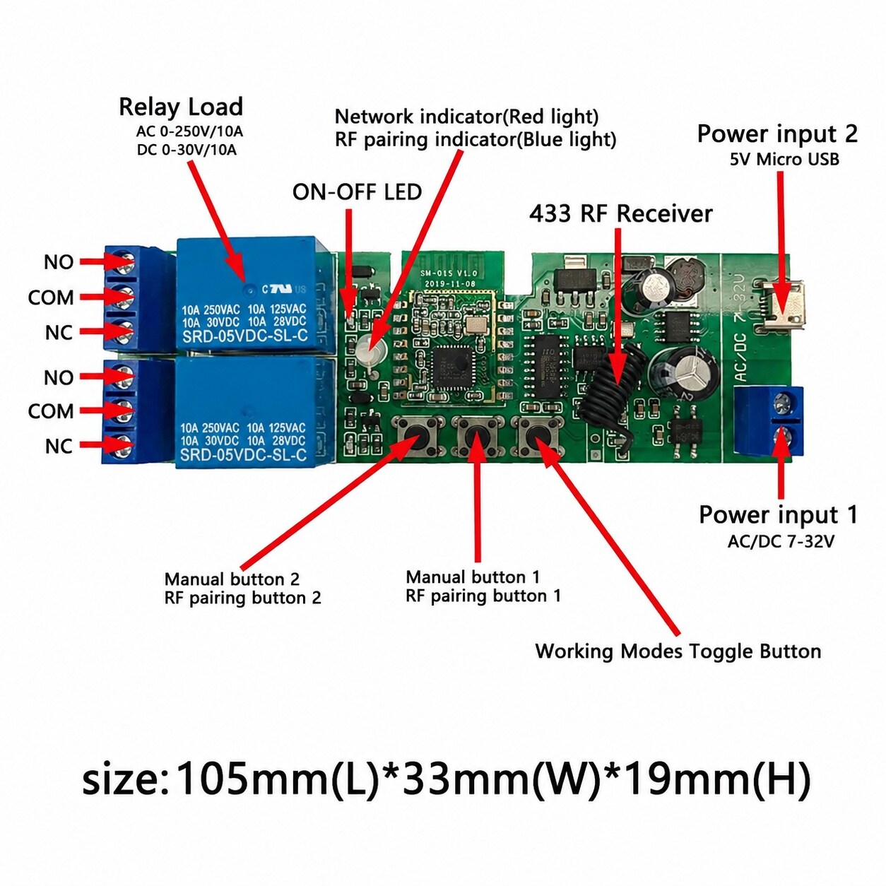 ITOPFOX LIT0803I409 Lighting-Control-Parts - View #5