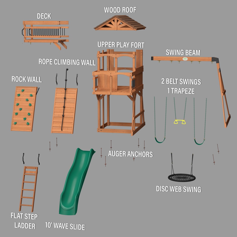 Backyard Discovery 2200227COM Wood-Playset-Kits - View #11