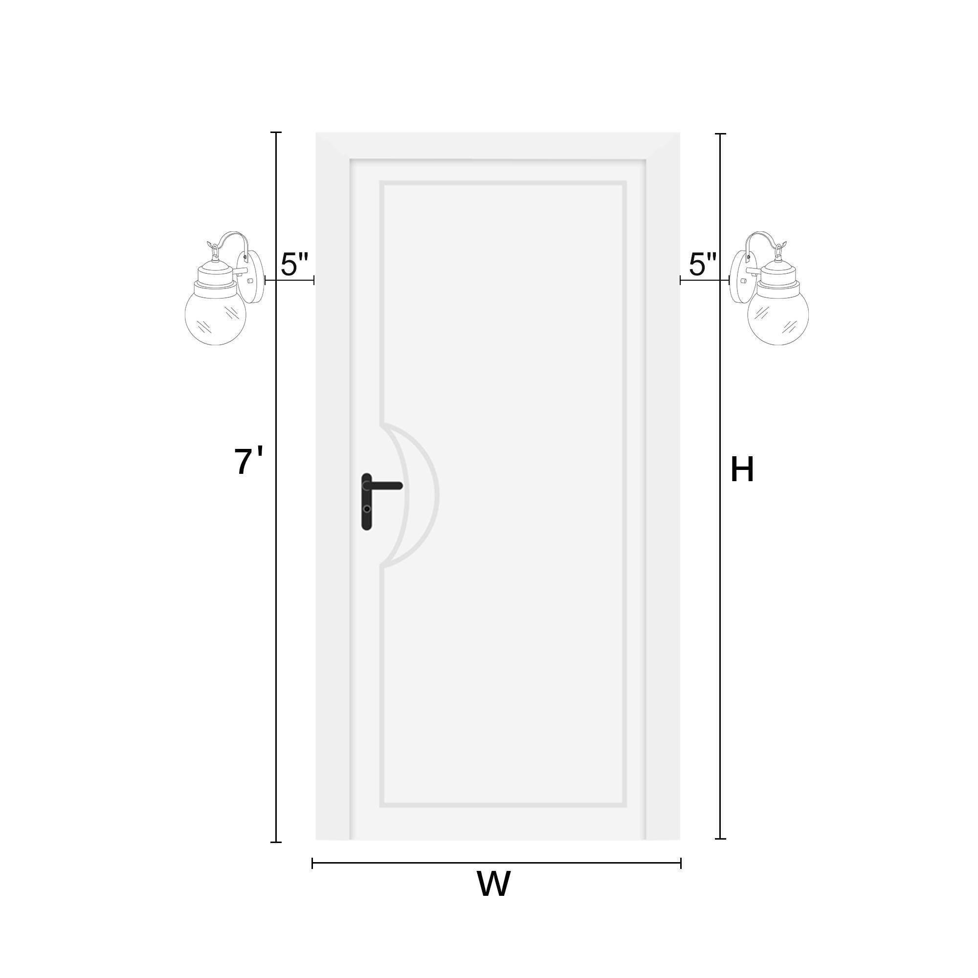 LNC E3Q2MILWS107BH7 Outdoor-Wall-Lighting - View #12