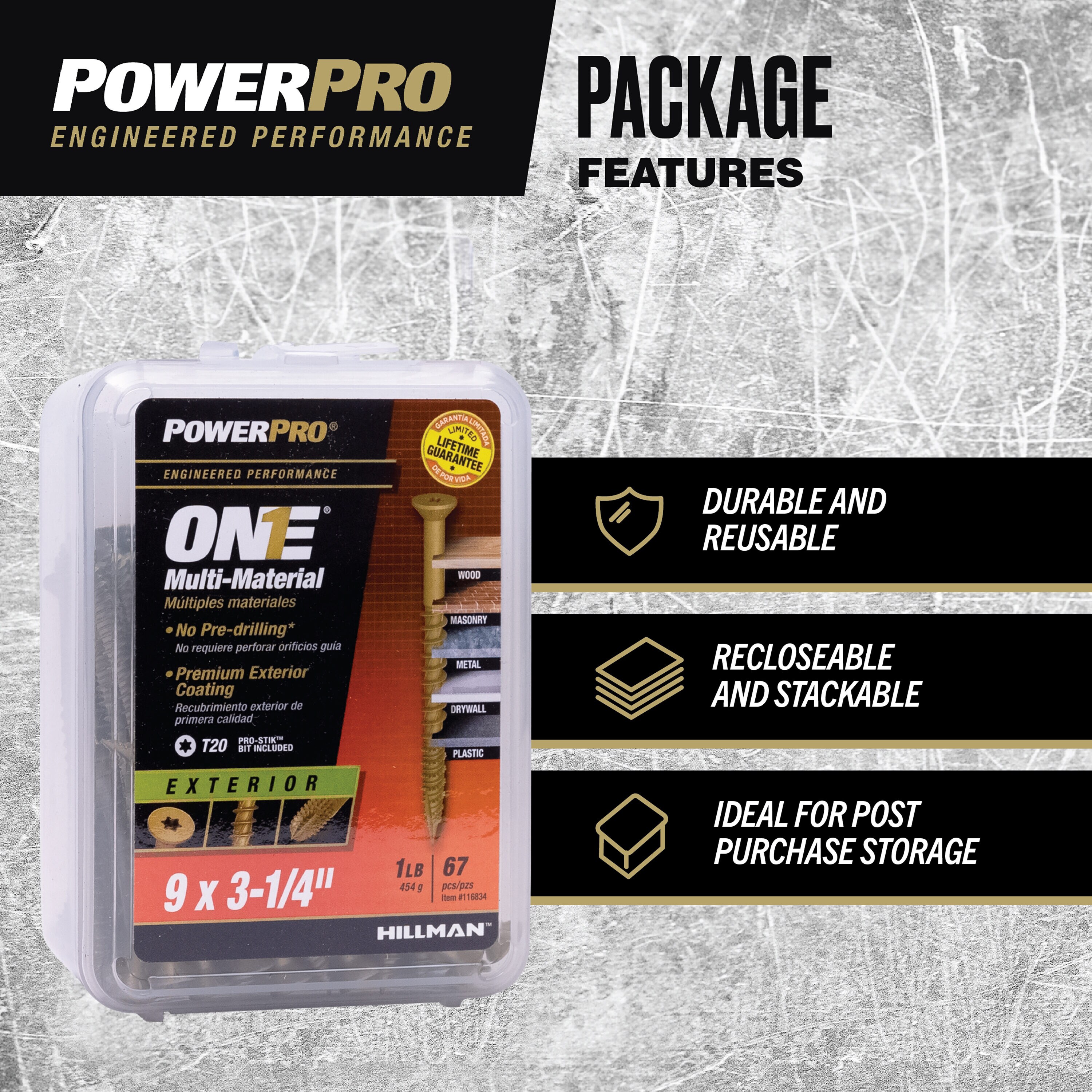 Power Pro 116834 Wood-Screws - View #5