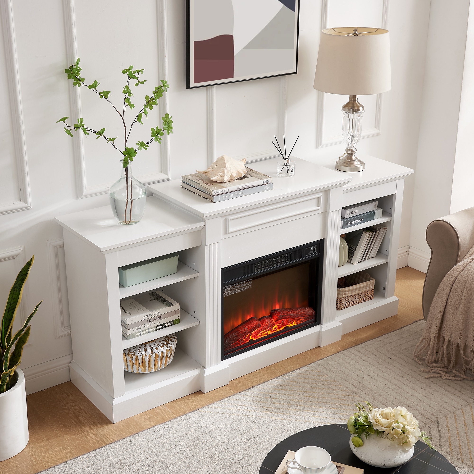 SINOFURN SYA170016WD Electric-Fireplaces - View #6