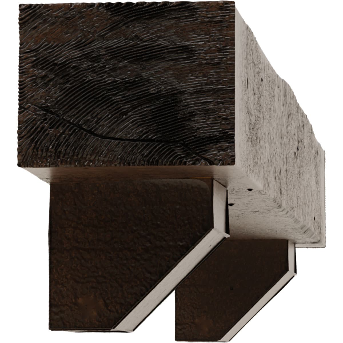 Ekena Millwork MANURC08X10X60ASZD Mantel-Shelves - View #4
