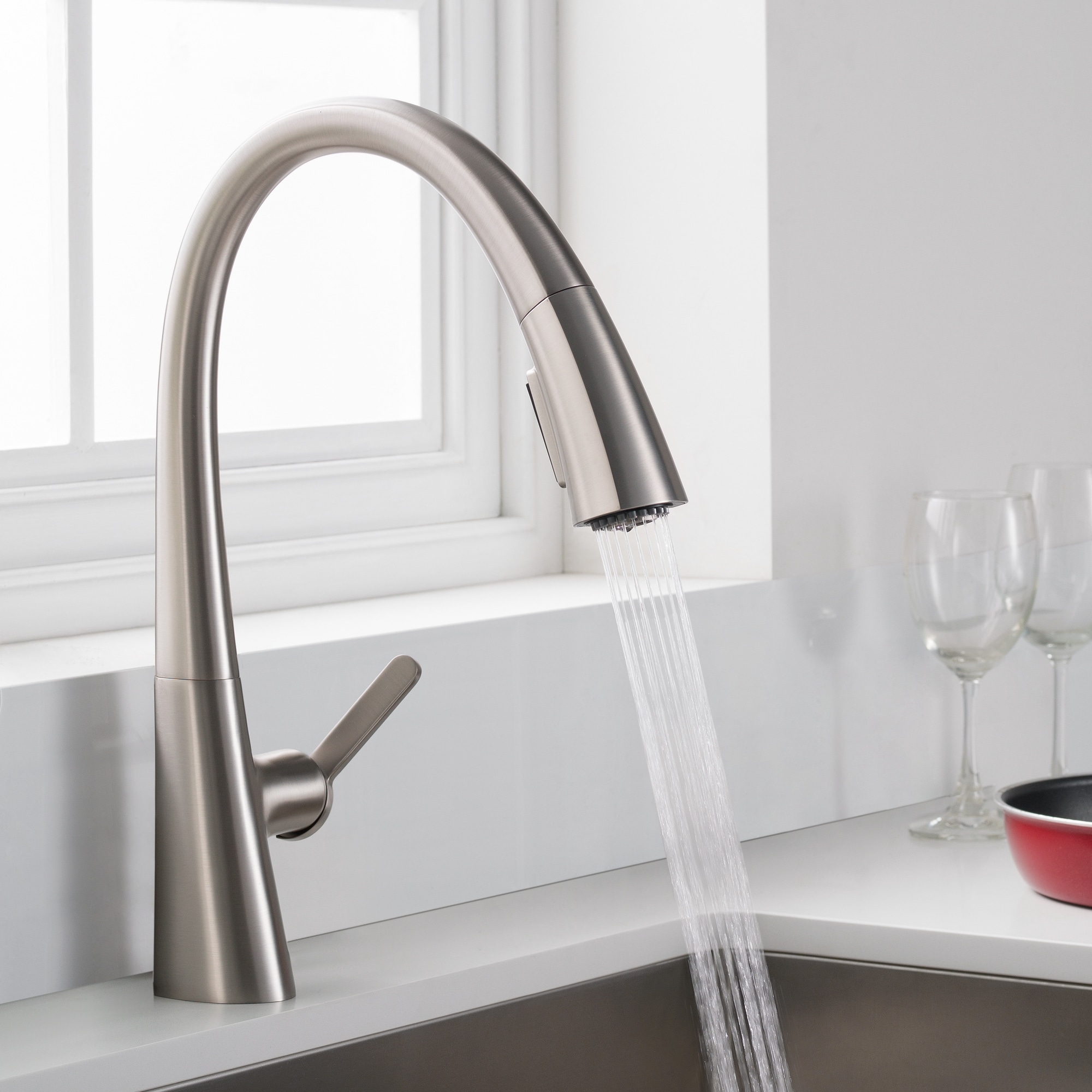 Kraus KPF-1673SFS Kitchen-Faucets - View #8