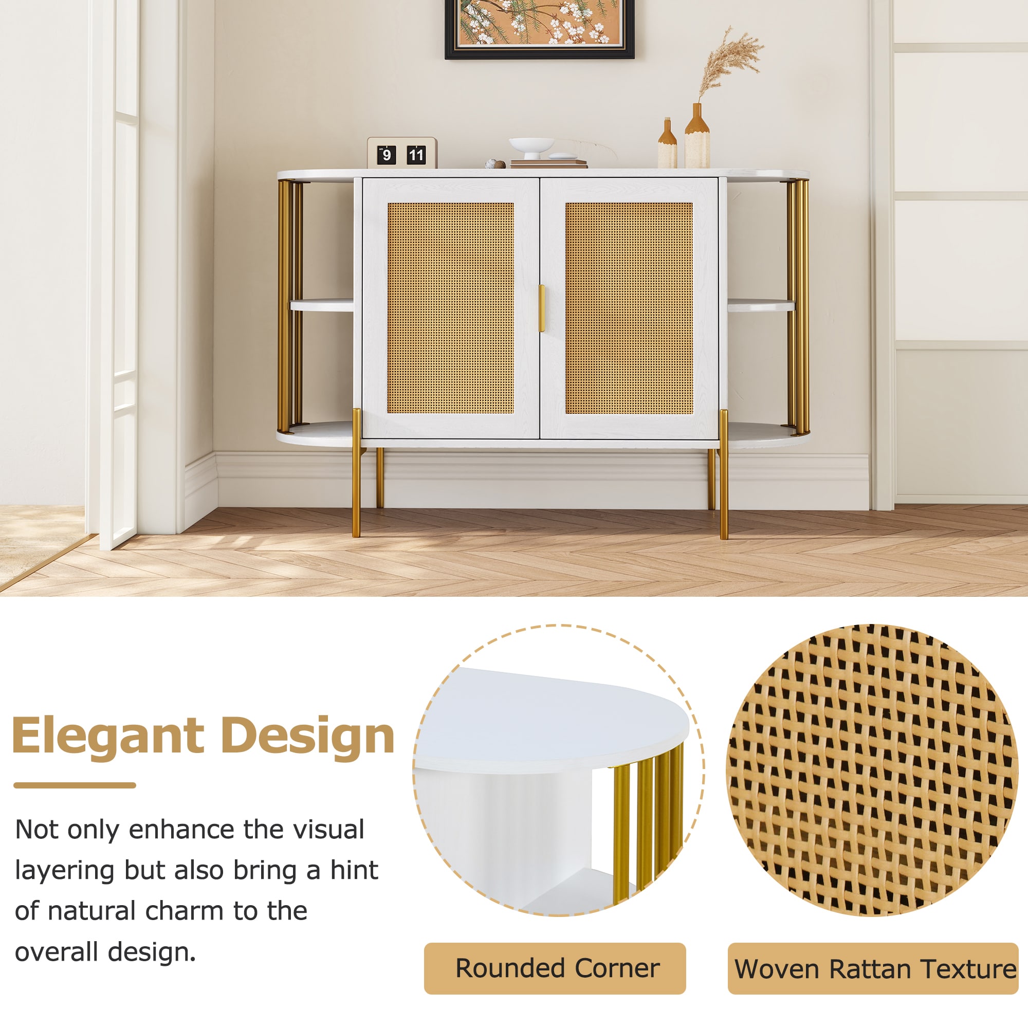 SINOFURN SYA330180WT Dining-Kitchen-Storarge - View #18