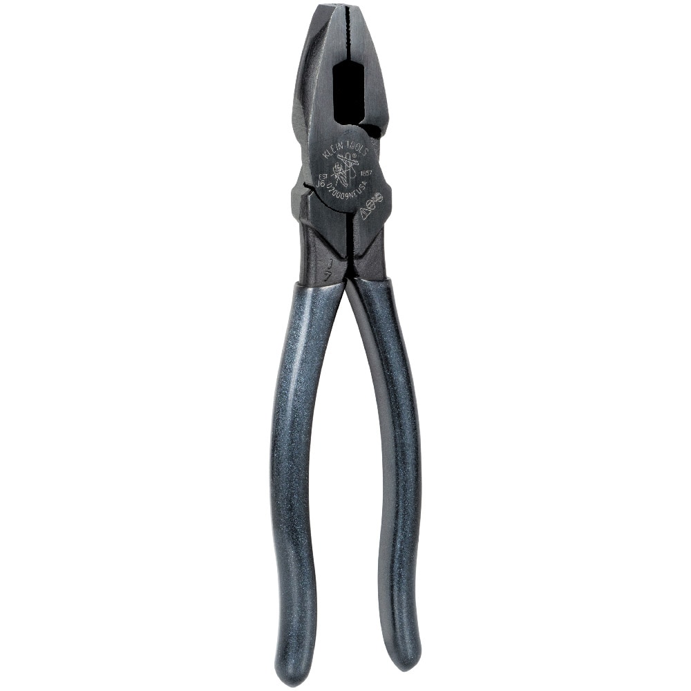Klein Tools 9.33-in Electrical Lineman Pliers with Wire Cutter in