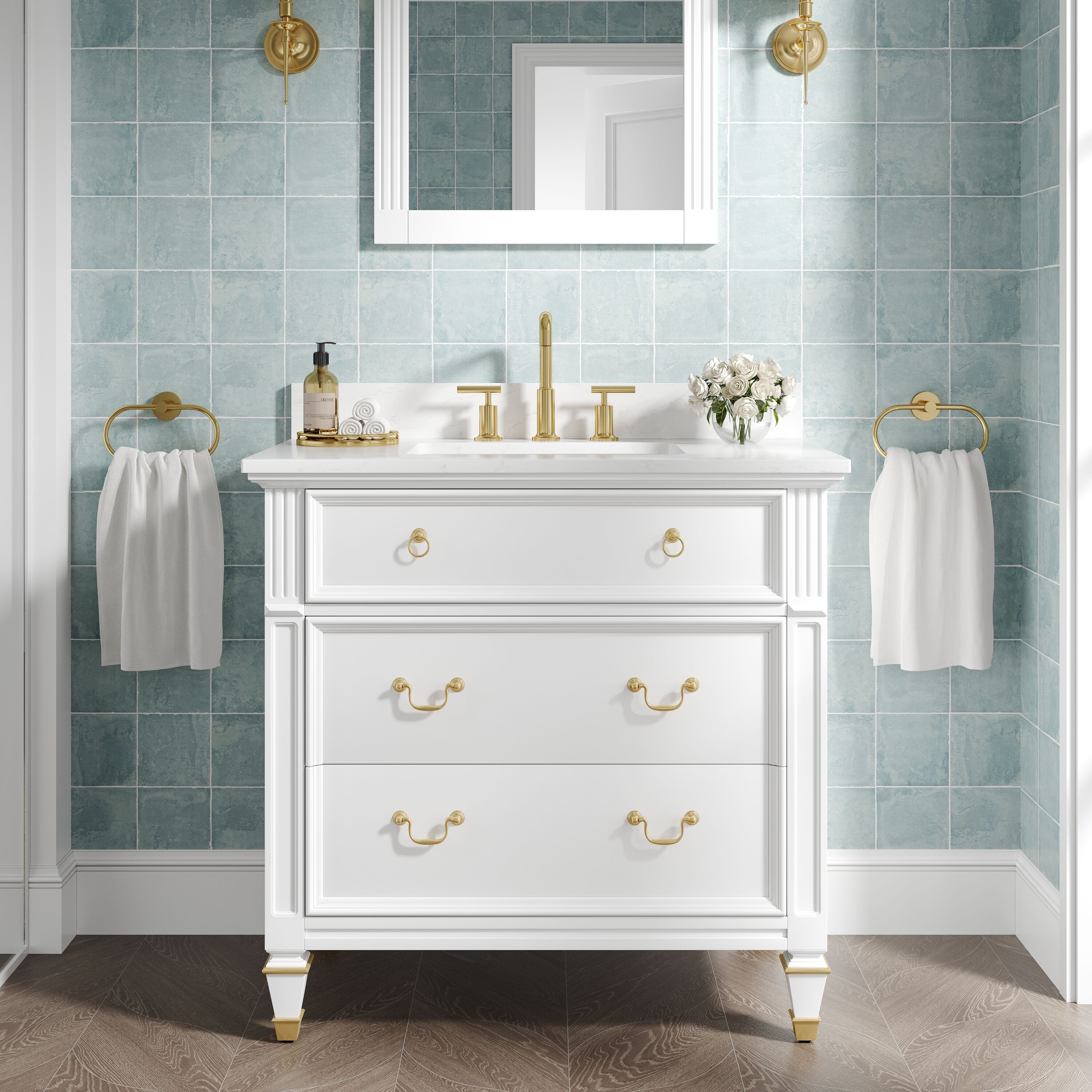 Forclover MF02-36WT Bath-Vanity-Combo - View #12