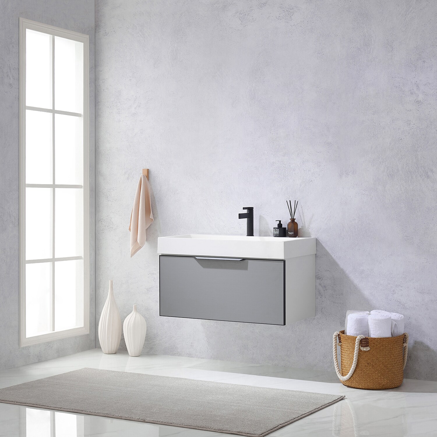 Vinnova 703436-MG-WH-NM Bath-Vanity-Combo - View #12