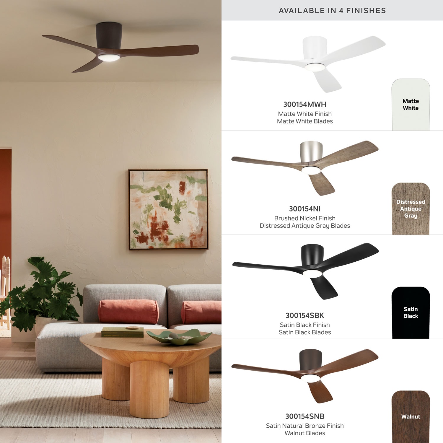 Kichler 300154MWH Ceiling-Fans - View #9