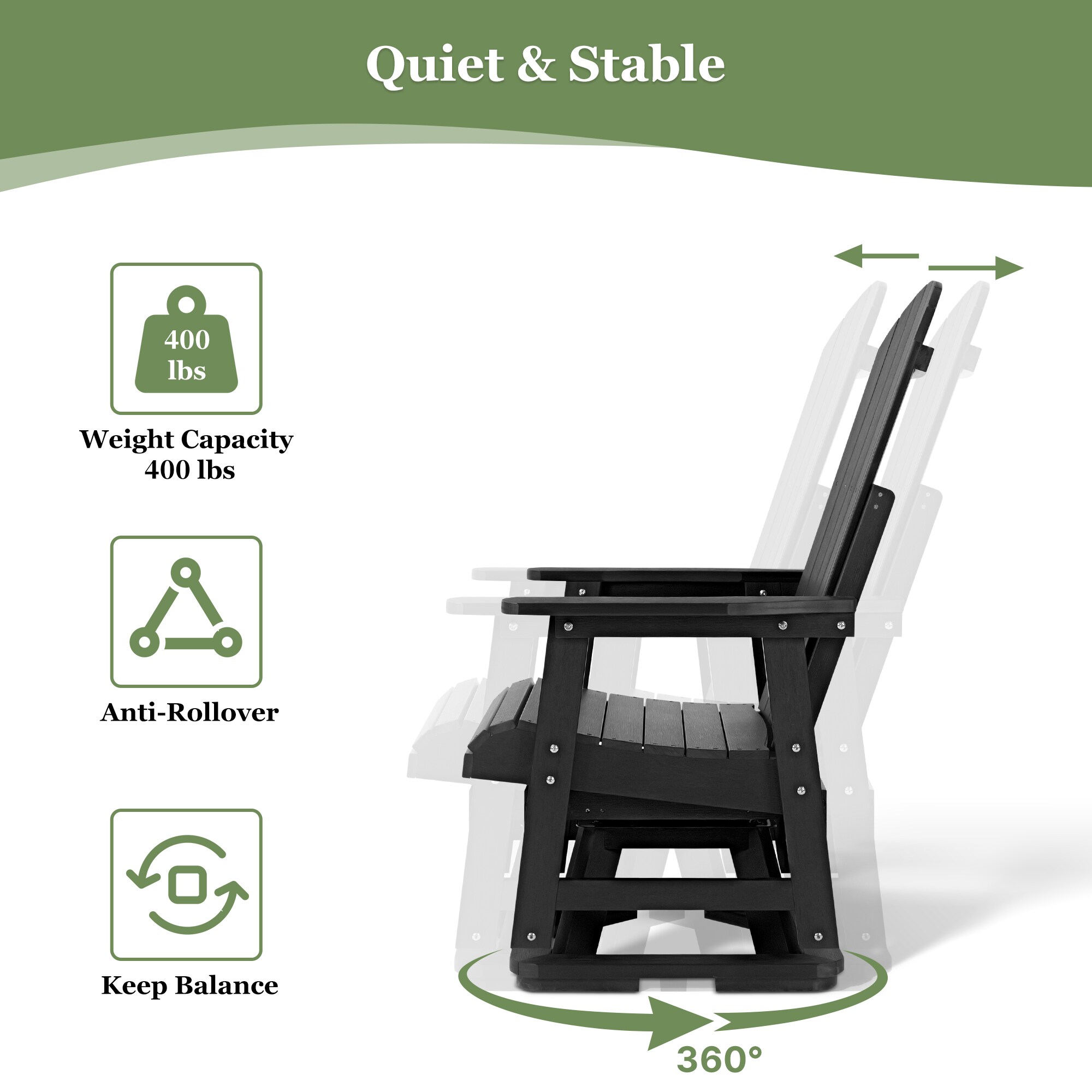 Fortune Candy GTS360-K Swing-Gliders - View #4