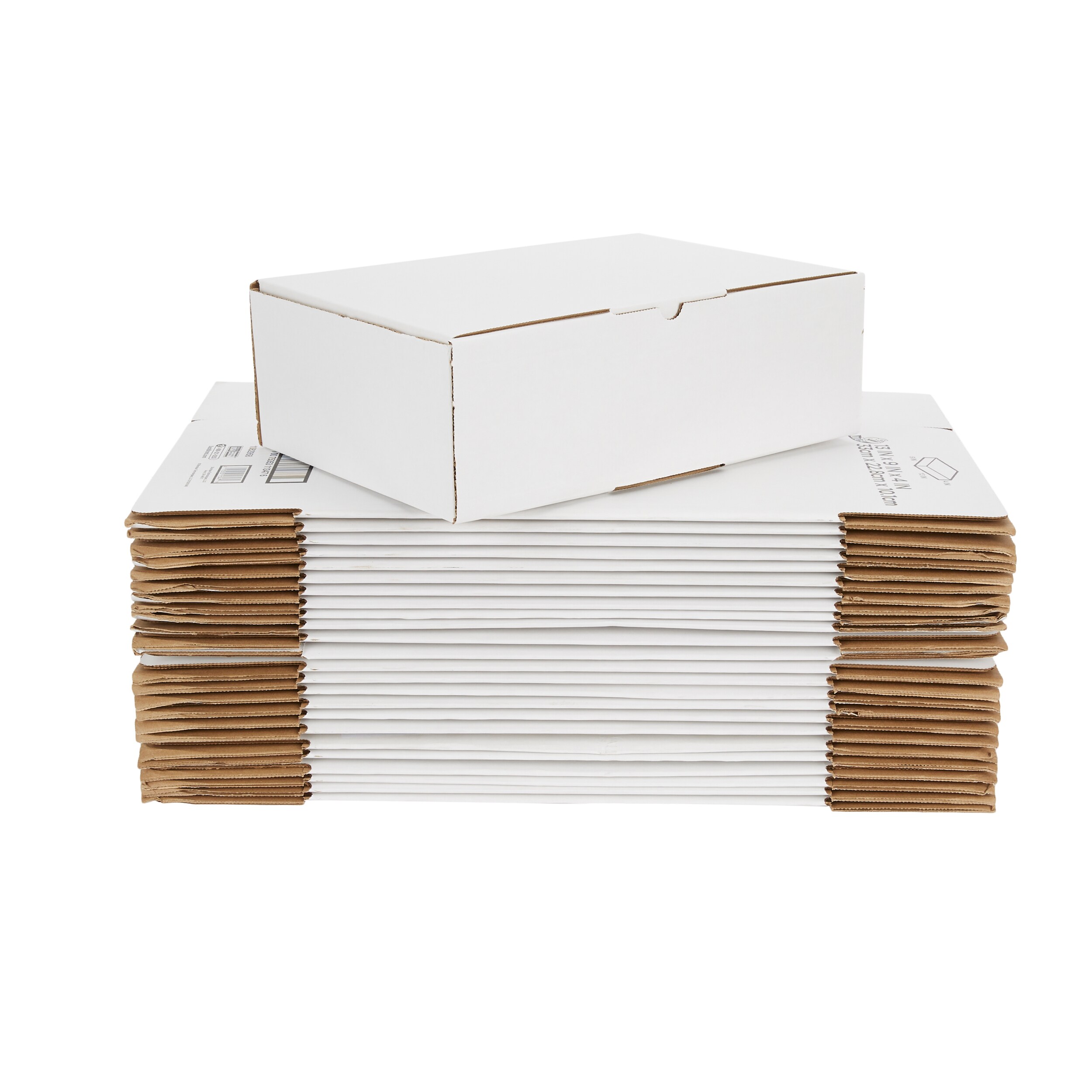 Duck 13-in W x 4-in H x 9-in D 25-Pack Medium Recycled Cardboard Moving ...