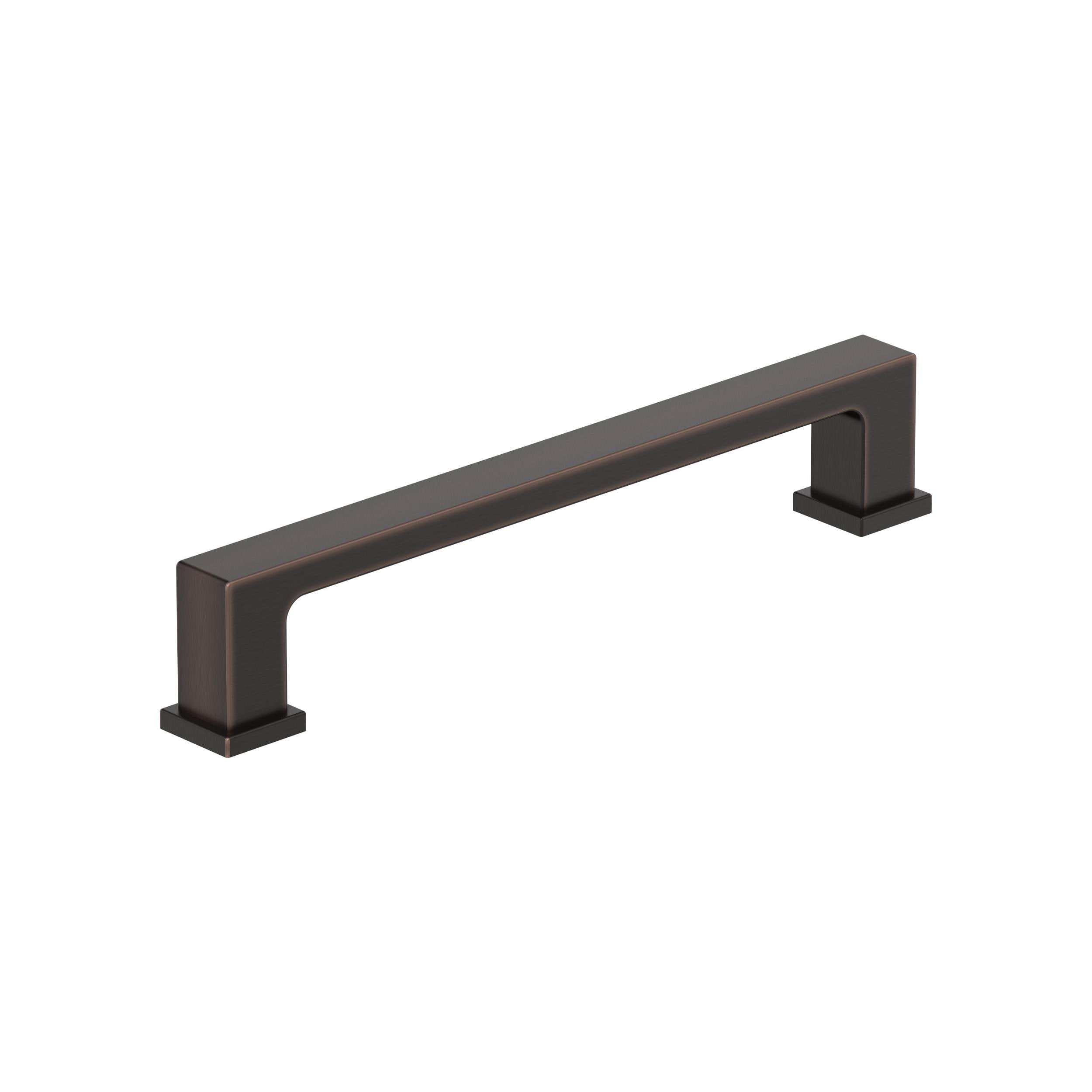 Amerock 25VMP37032ORB Bridgeport 5-1/16-in , 128mm Center to Center Oil-Rubbed Bronze Rectangular Bar 25 -Pack
