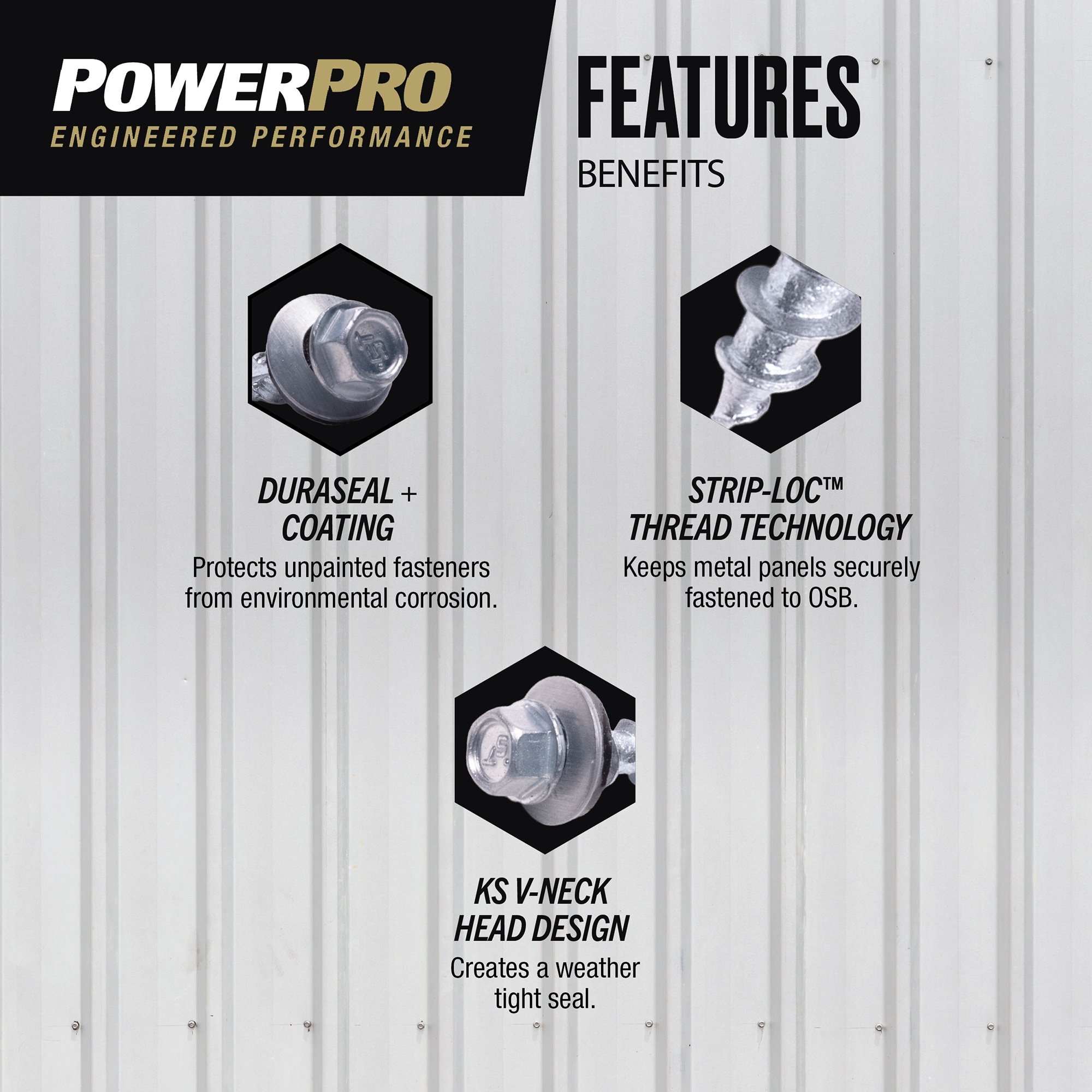 Power Pro 117946 Roofing-Screws - View #4