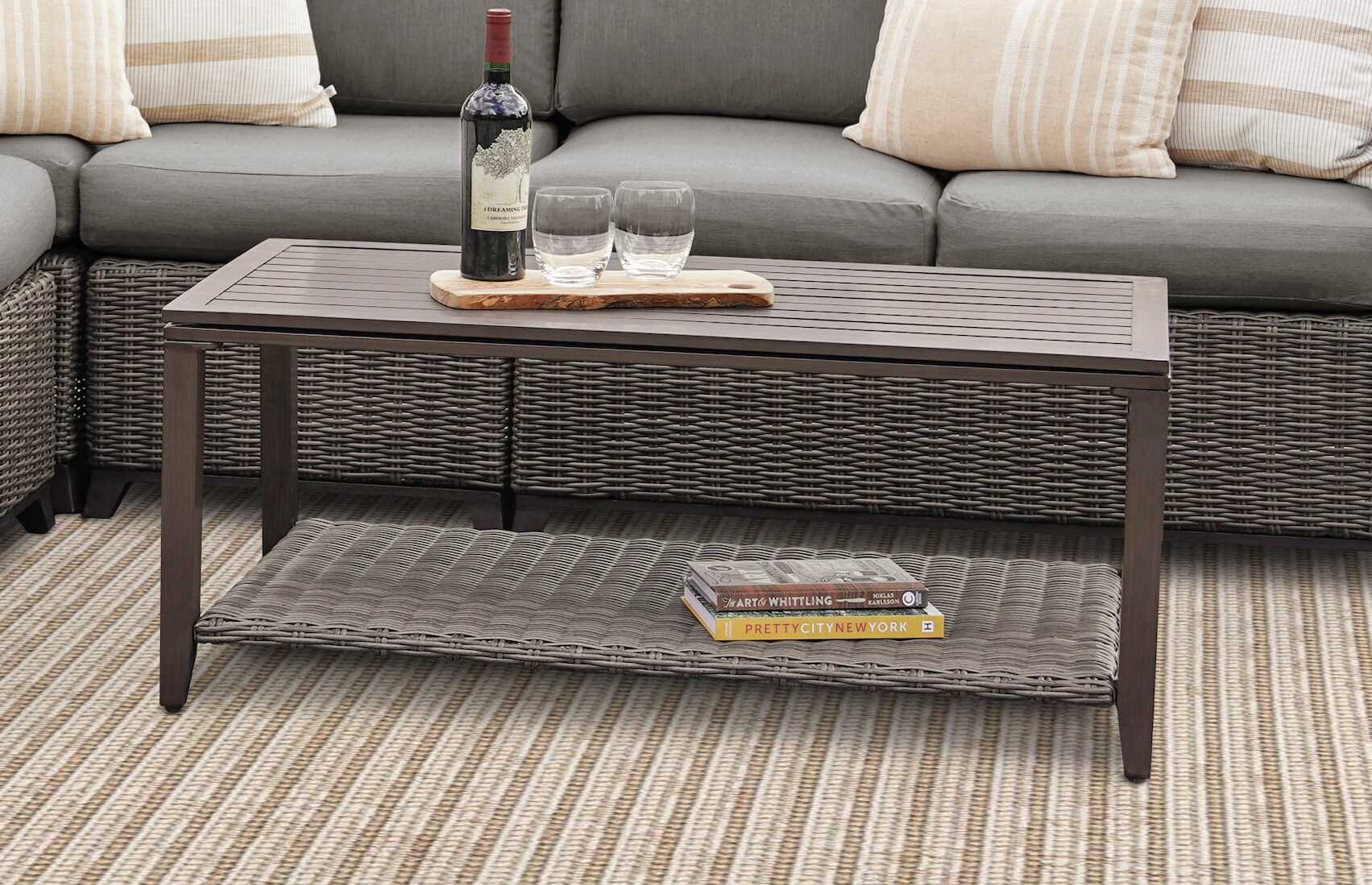 Leisure Made 254988-GRY Patio-Sofas-Daybeds - View #4