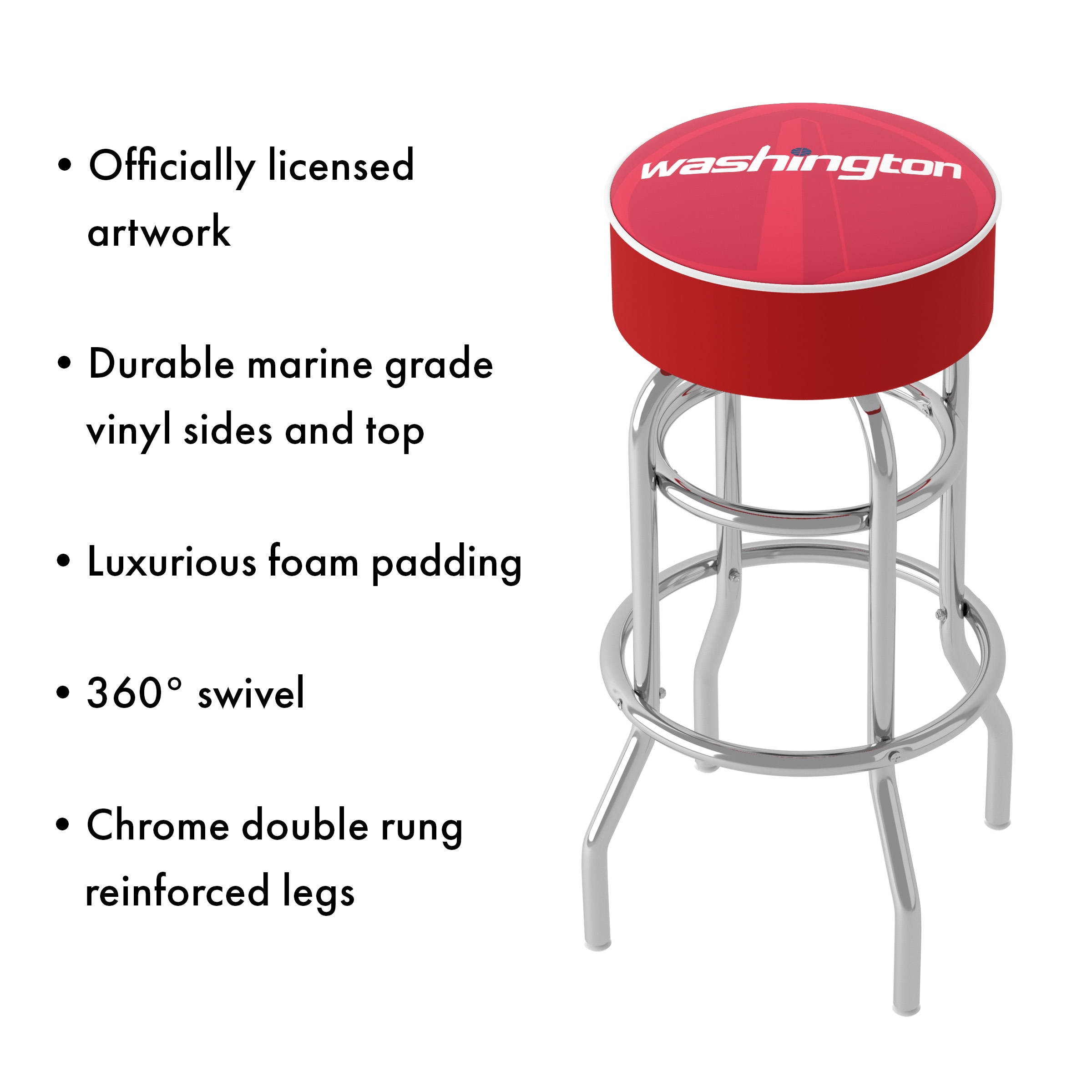 Trademark Gameroom NBA1000-WW2-TWN stools - View #3