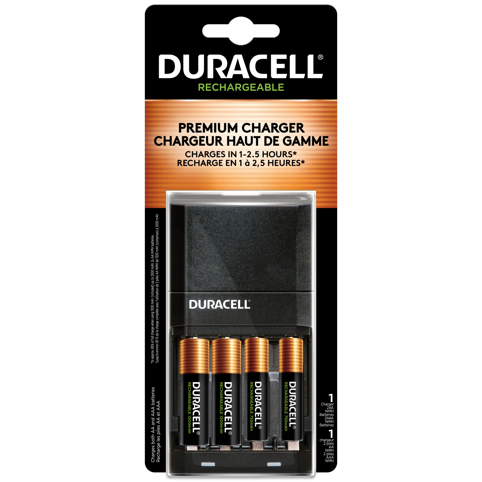 Duracell Duracell ion speed 4000 battery charger Rechargeable Nickel Metal  Hydride (NiMH) AA Batteries in the AA Batteries department at