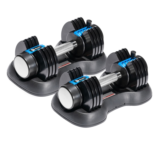 Lifepro Fitness PowerFlow Aluminum 2-Piece 25-lb Adjustable Dumbbell in the  Dumbbells department at Lowes.com