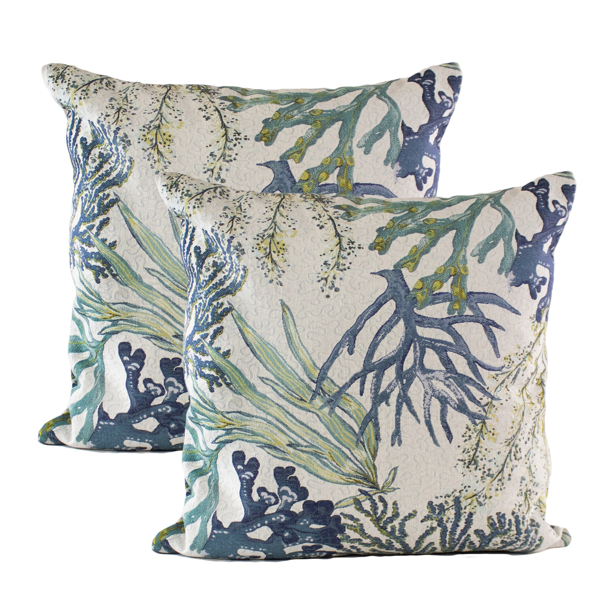 eLuxury Coral Reef Oceanside 24x24 Throw Pillow in the Throw Pillows ...