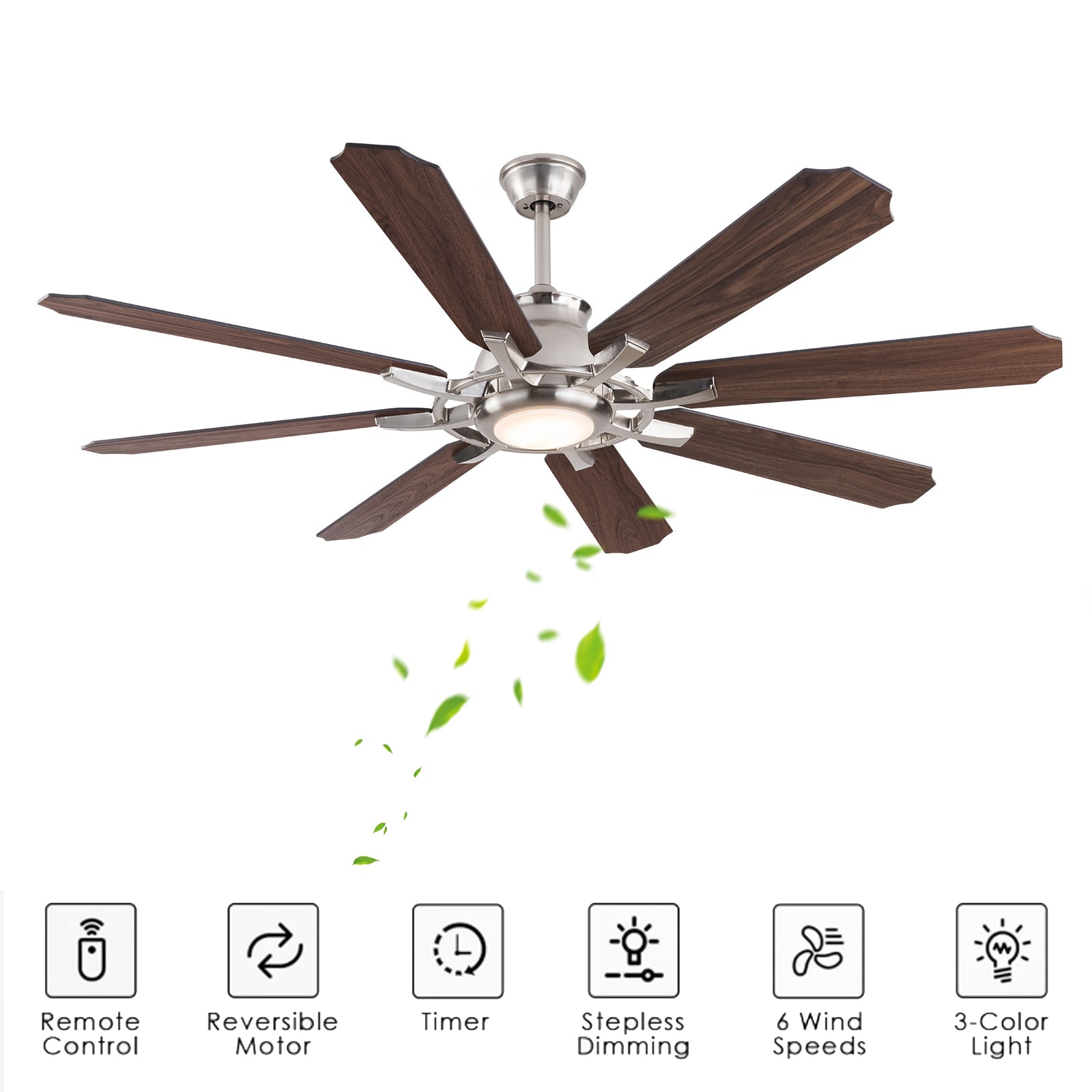 Oukaning JZUCOD-01150099 Ceiling-Fans - View #2