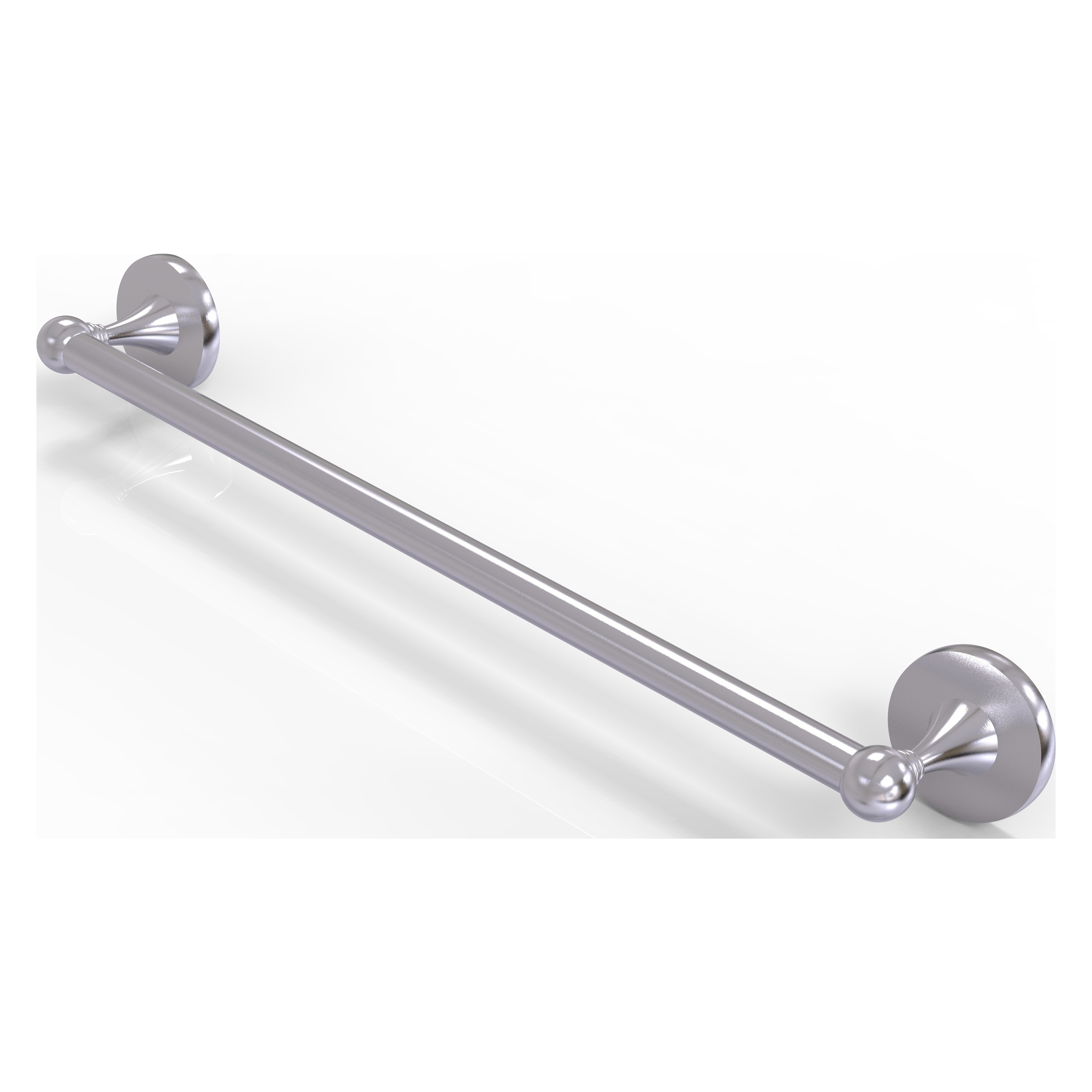 Allied Brass SL-41-30-SCH Shadwell 30-in Satin Chrome Wall mount Single Towel Bar