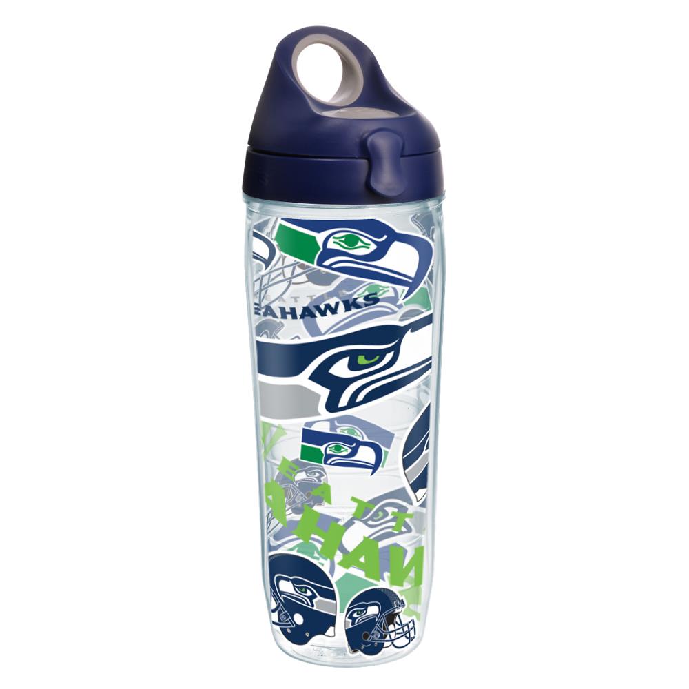 Tervis 01248199 Seattle Seahawks NFL 24-fl oz Plastic Water Bottle