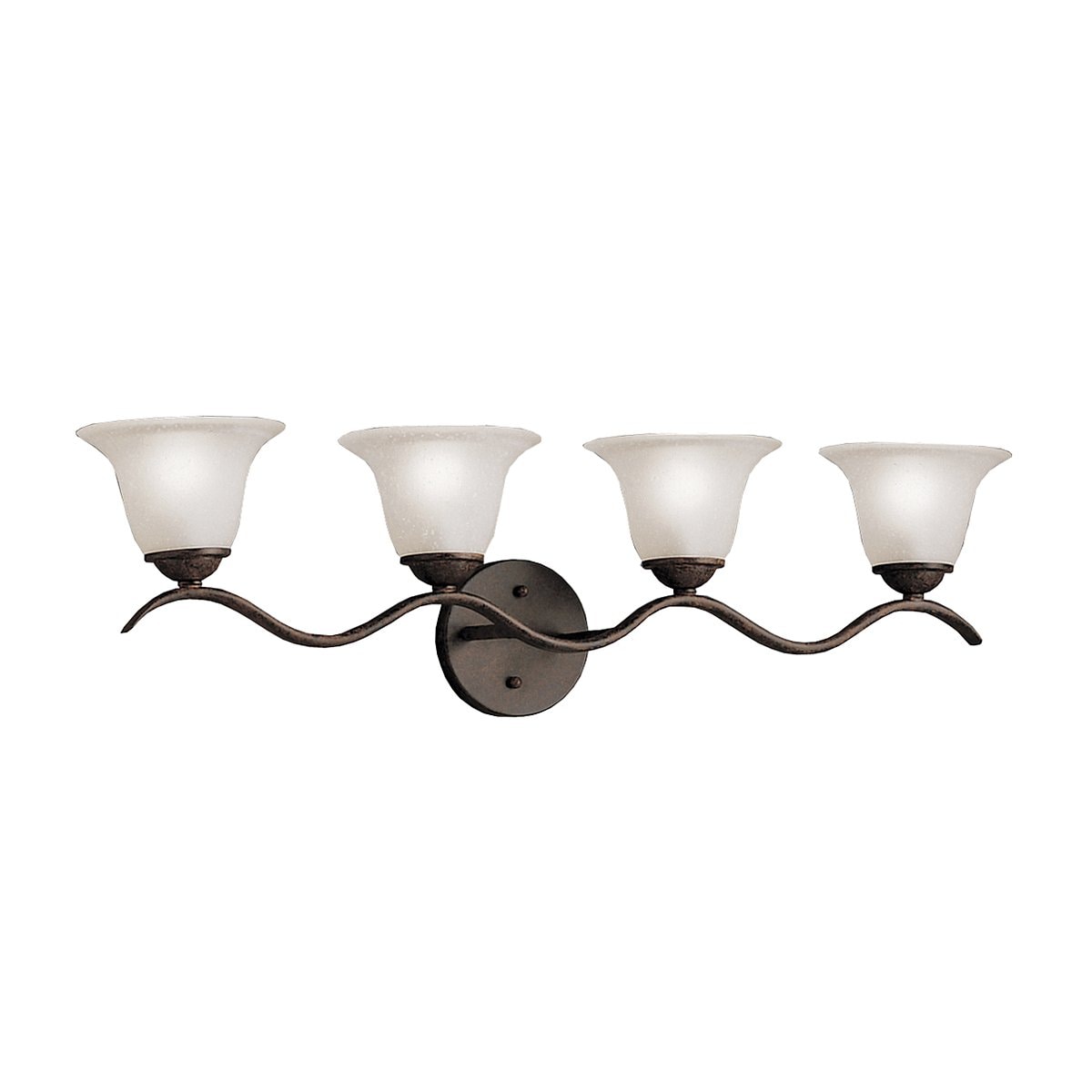 Kichler 6324TZ Dover 30.5-in 4 -Light Bronze Transitional Vanity light