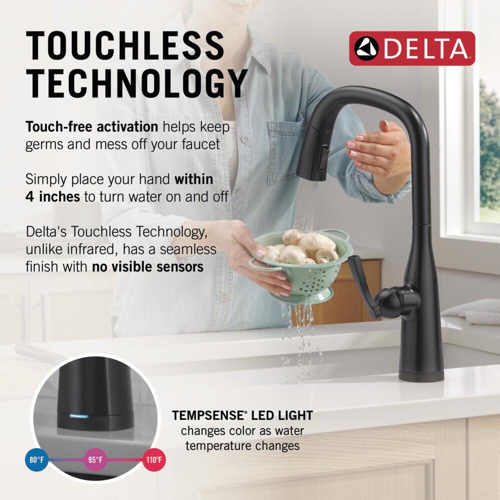 Delta 9176TL-BL-DST Kitchen-Faucets - View #2