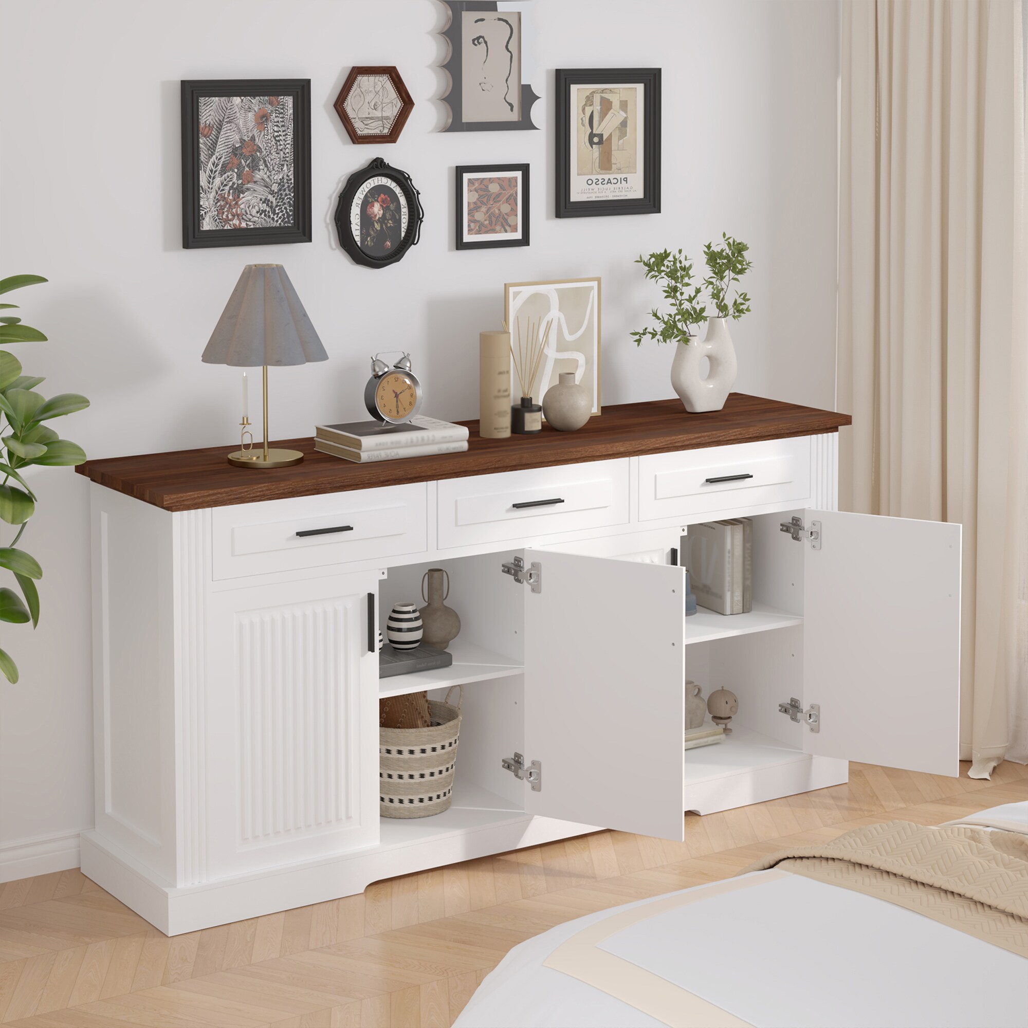 SINOFURN SYA330186WT Dining-Kitchen-Storarge - View #11
