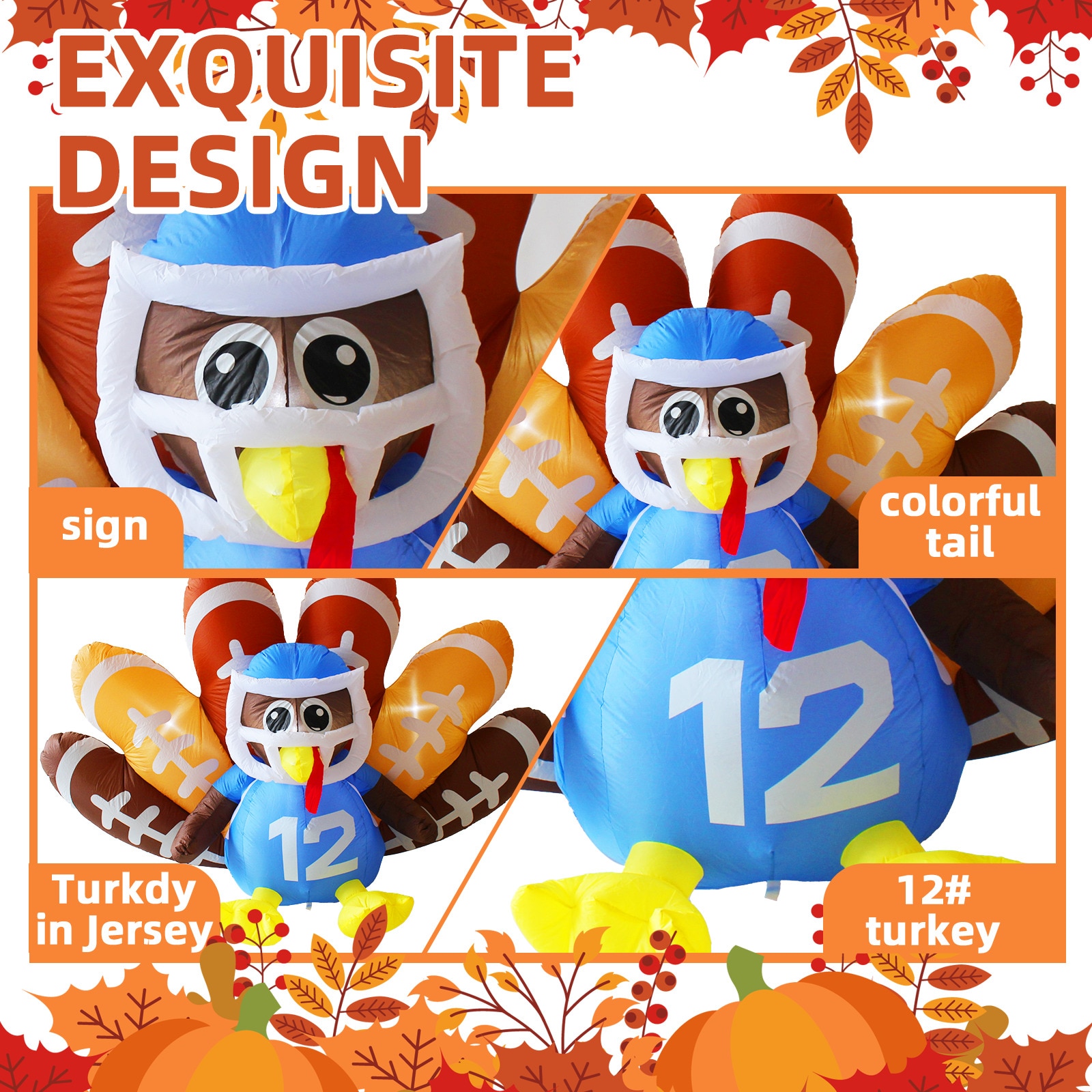 Jumpfly IDT01 Outdoor-Thanksgiving-Decor - View #5