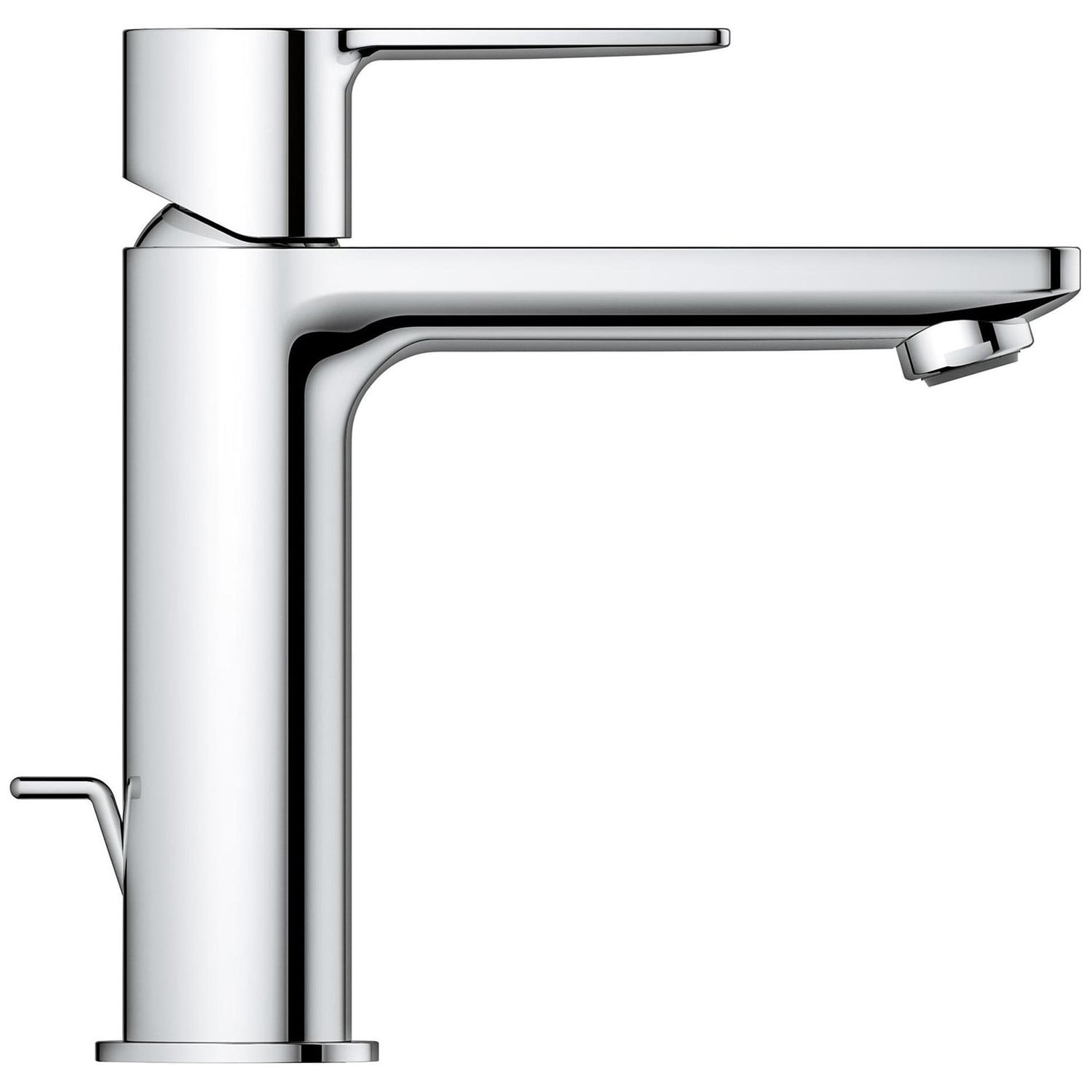 Starlight Chrome Single Hole Modern Bathroom Faucet