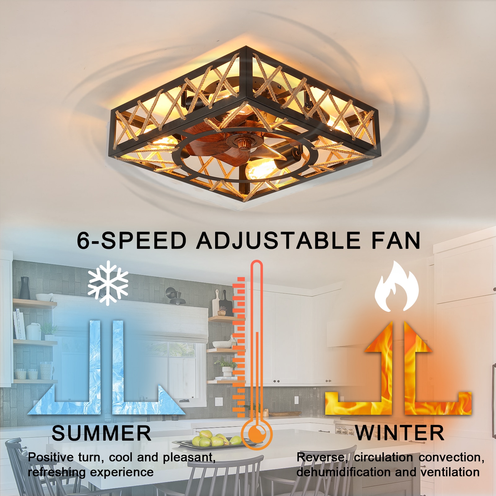 Trivework ZLL6008JH Ceiling-Fans - View #7