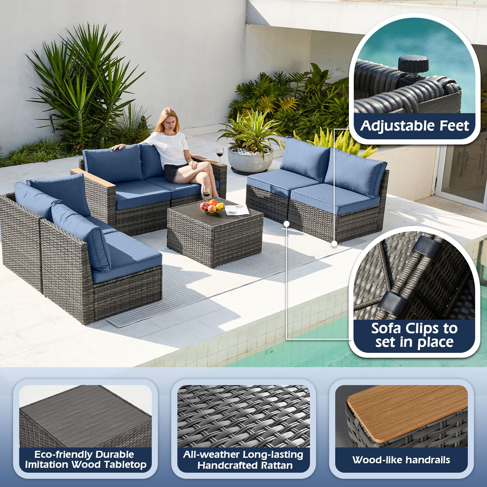 CESICIA JT35A Patio-Conversation-Sets - View #2
