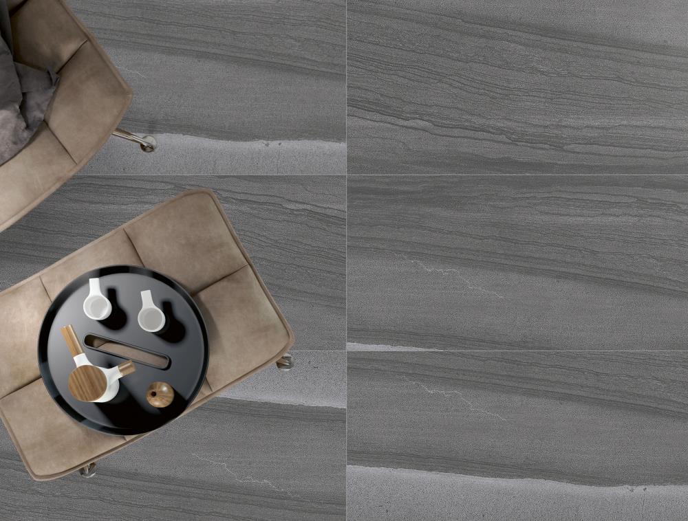 Emser SANDSTORM 6-Pack Sahara 12-in x 24-in Glazed Porcelain Stone Look Tile
