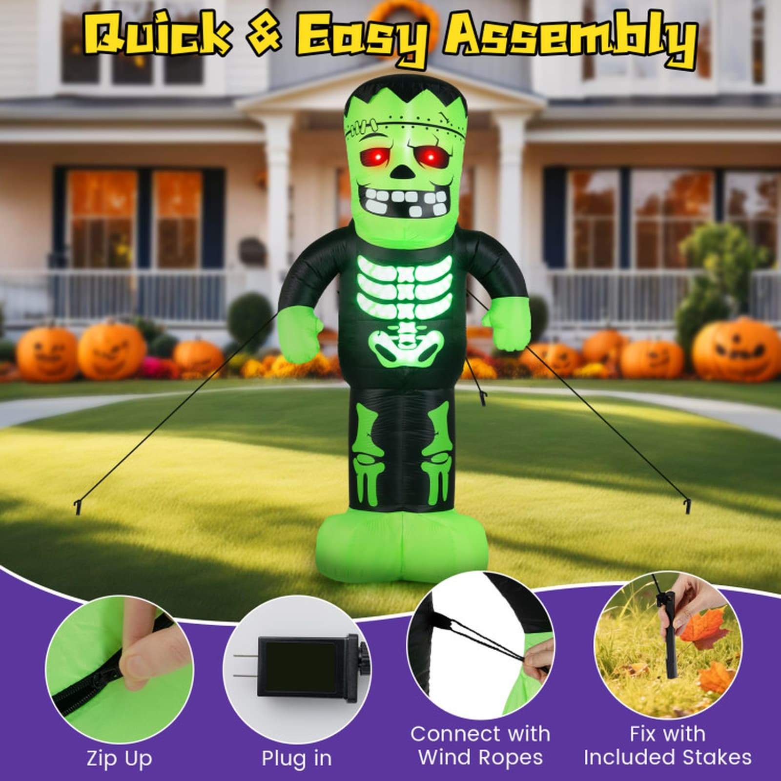 SUGIFT LW038SUGHY573 Outdoor-Halloween-Decor - View #4