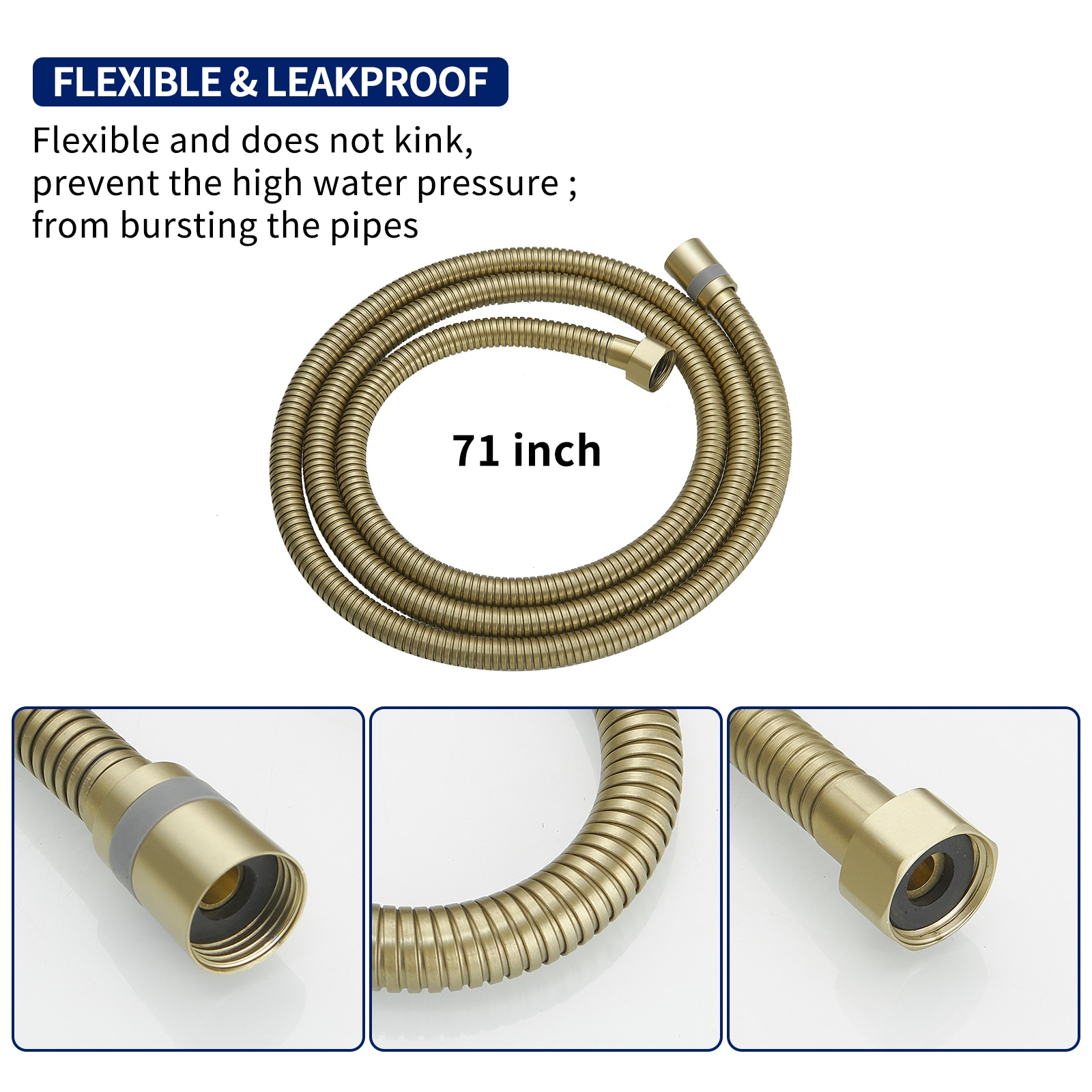 BWE A-9180-BG Bath-Shower-Facc - View #2