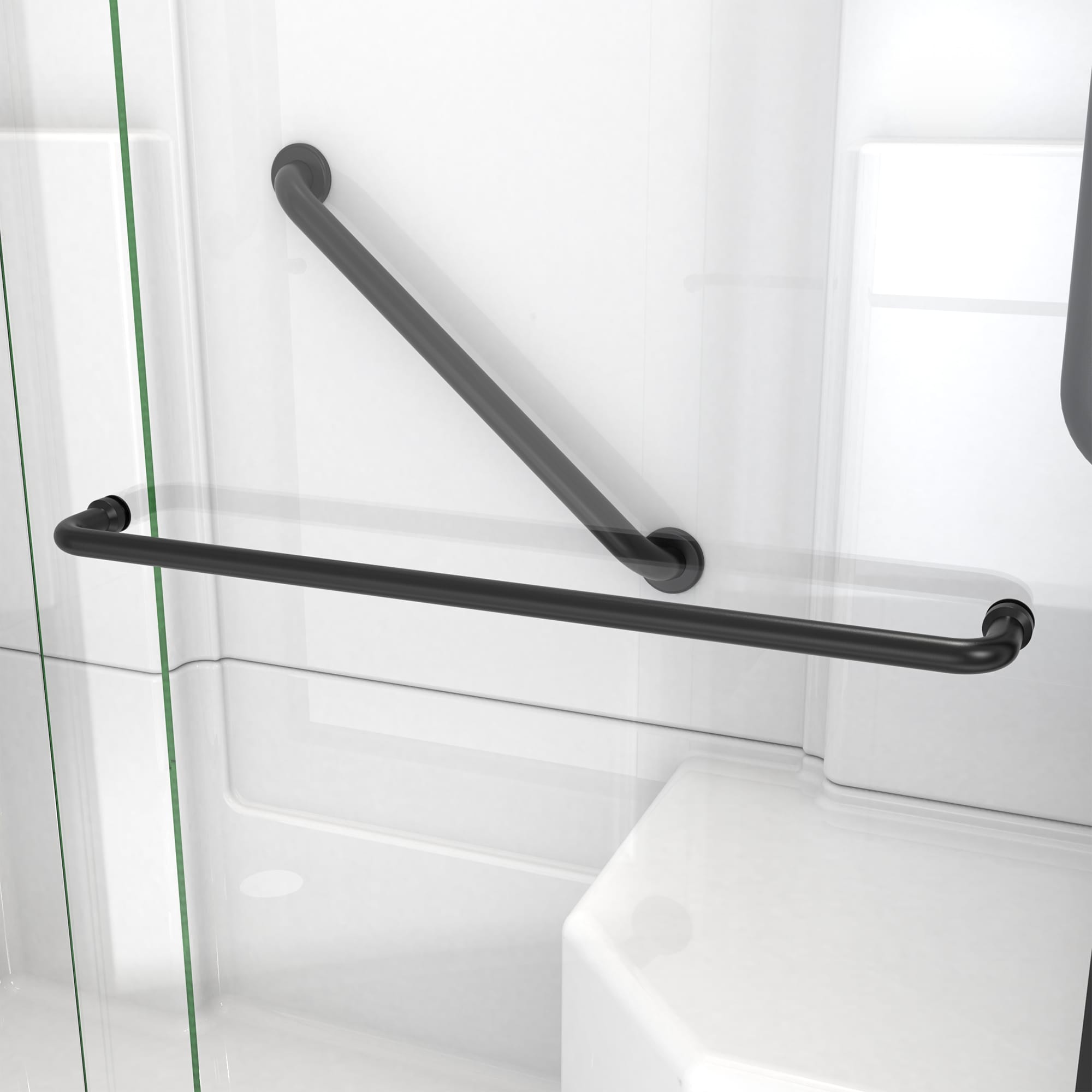 Laurel Mountain L3260SH1S4PRWM1 Alcove-Shower-Kit - View #5