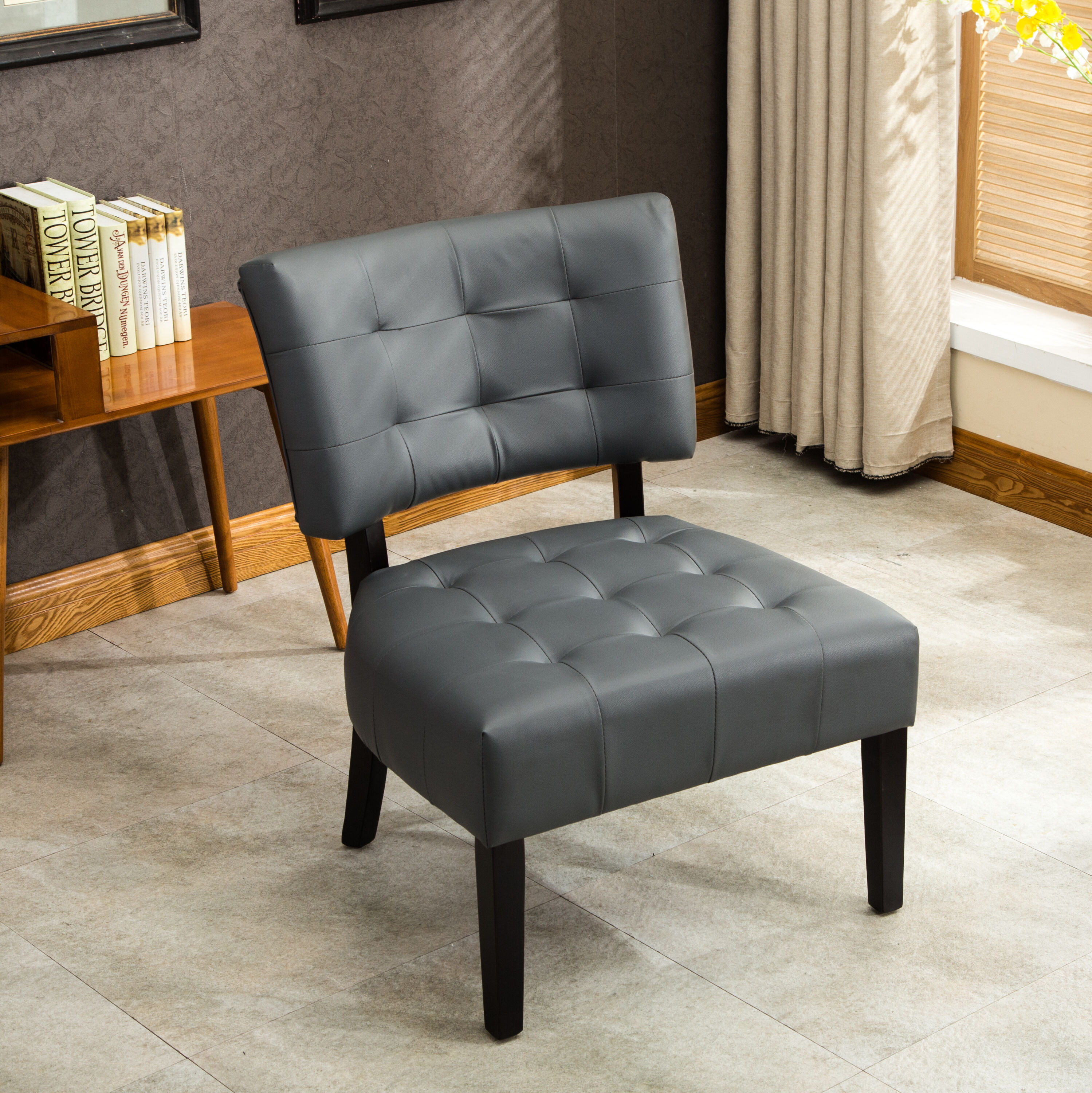 Roundhill Furniture AC002GY chairs - View #4
