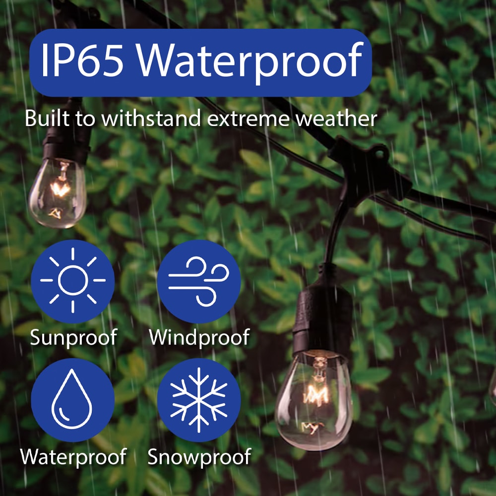 Harbor Breeze SLC18BK(48') Patio-String-Lights - View #12