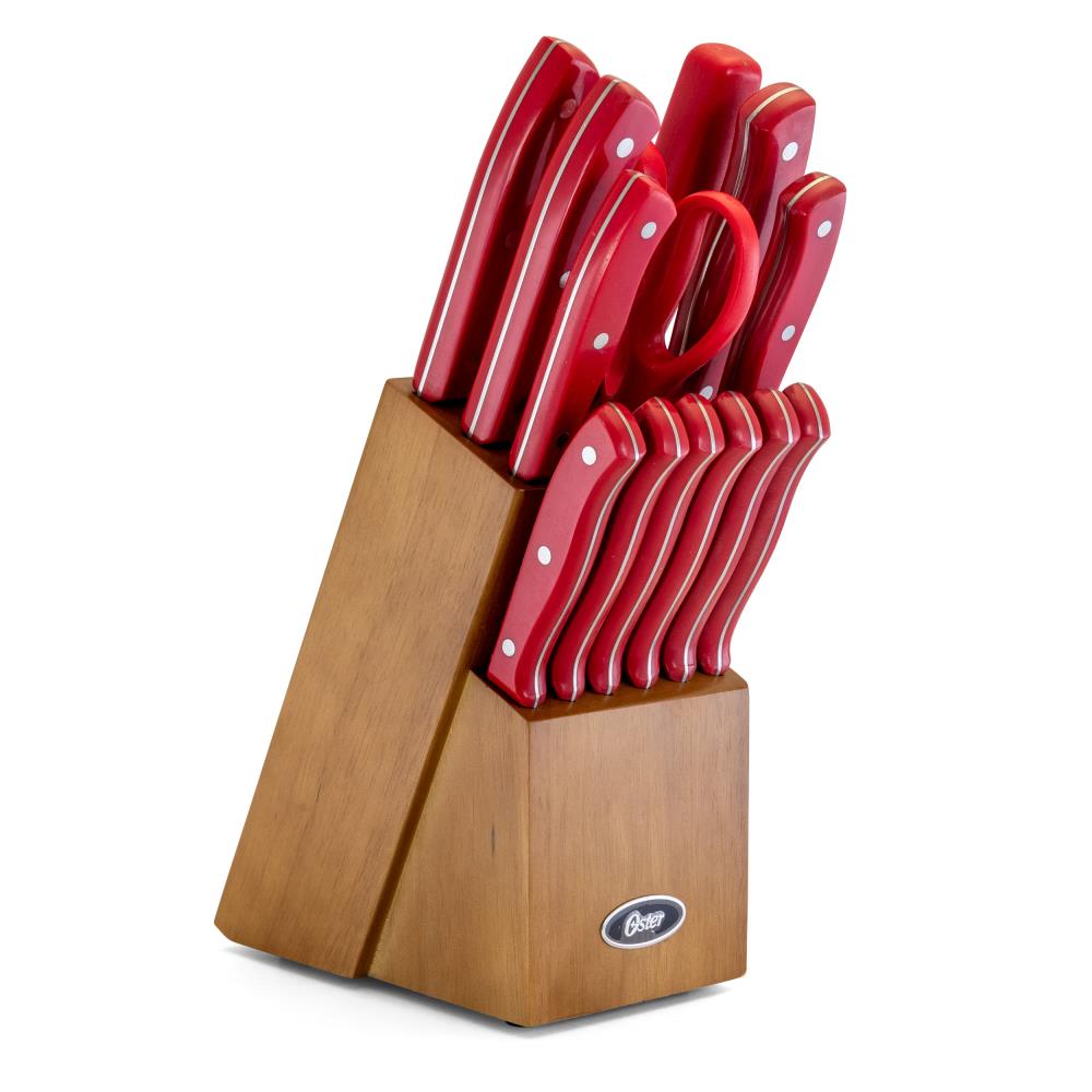 Oster cutlery set with hot sale block