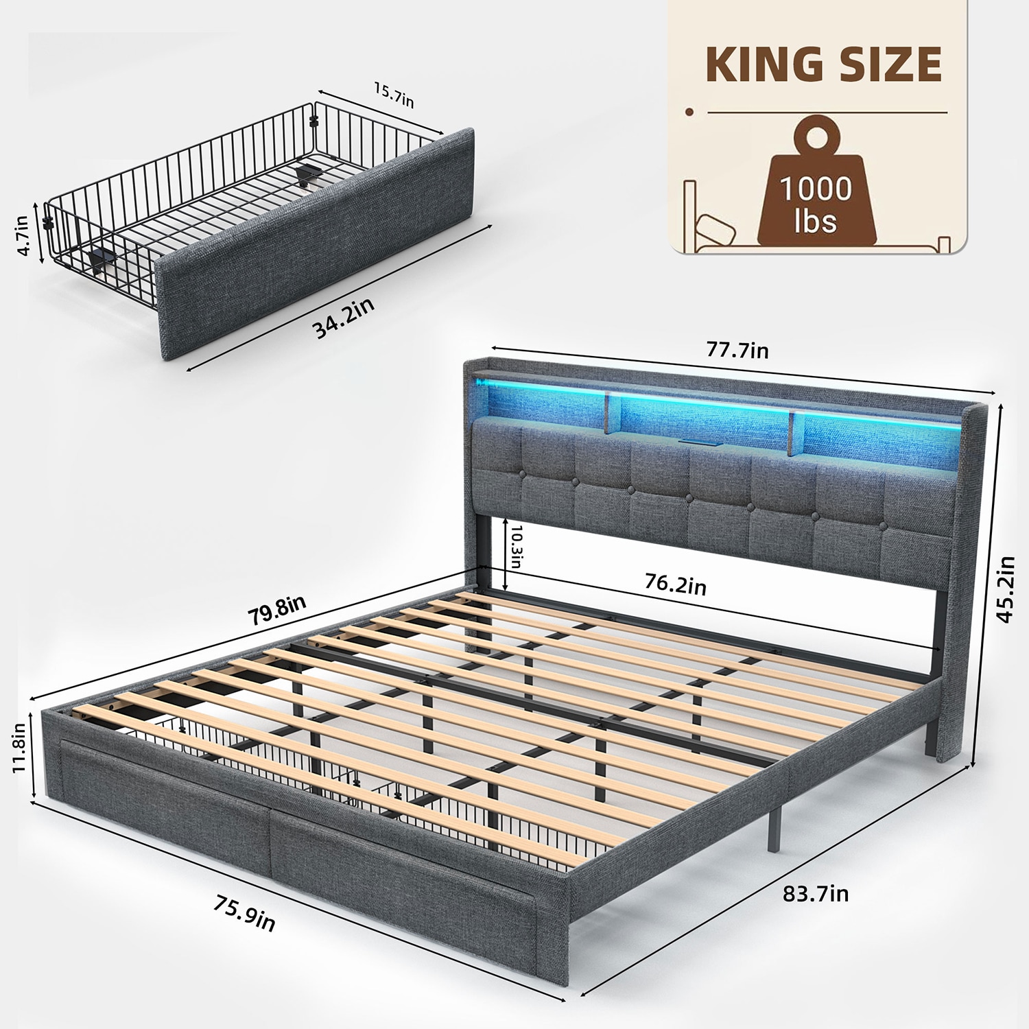 Mondawe MD-11365-11225CF beds - View #10