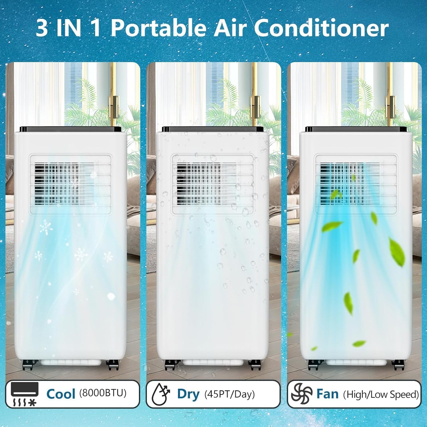 Qeetex ZYS-PHO-10WMS3TH Portable-Air-Conditioners - View #4