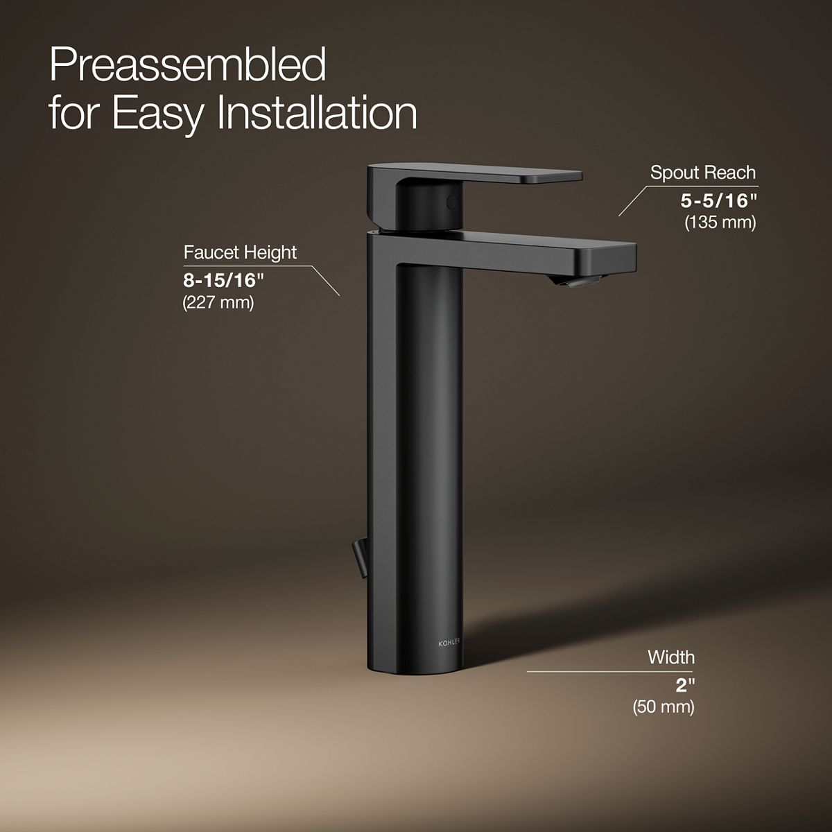 KOHLER K-23475-4K-BL Lavatory-Faucets - View #4