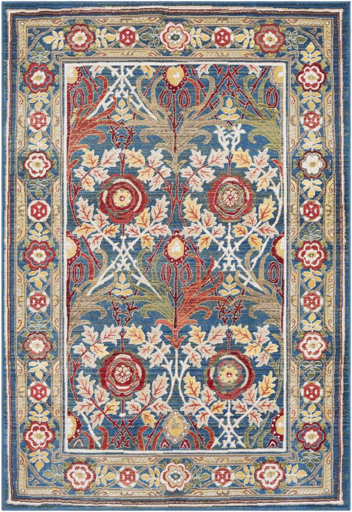 Surya CRT2313-710910 Crafty 8 X 10 (ft) Navy Medallion Oriental Area Rug