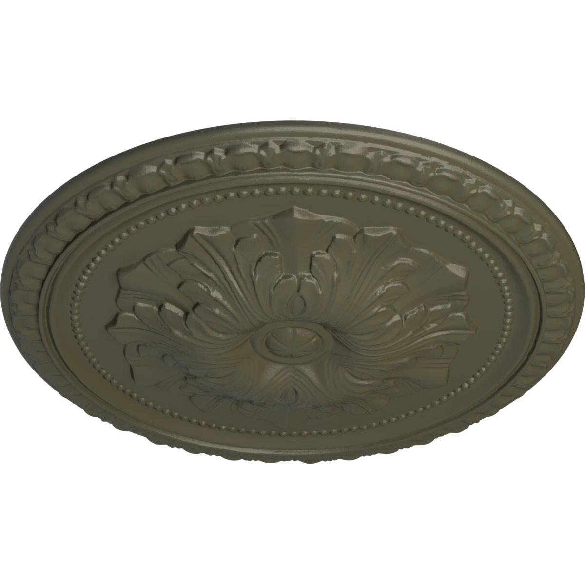 Ekena Millwork CM18RIWHF Ceiling-Medallions - View #2