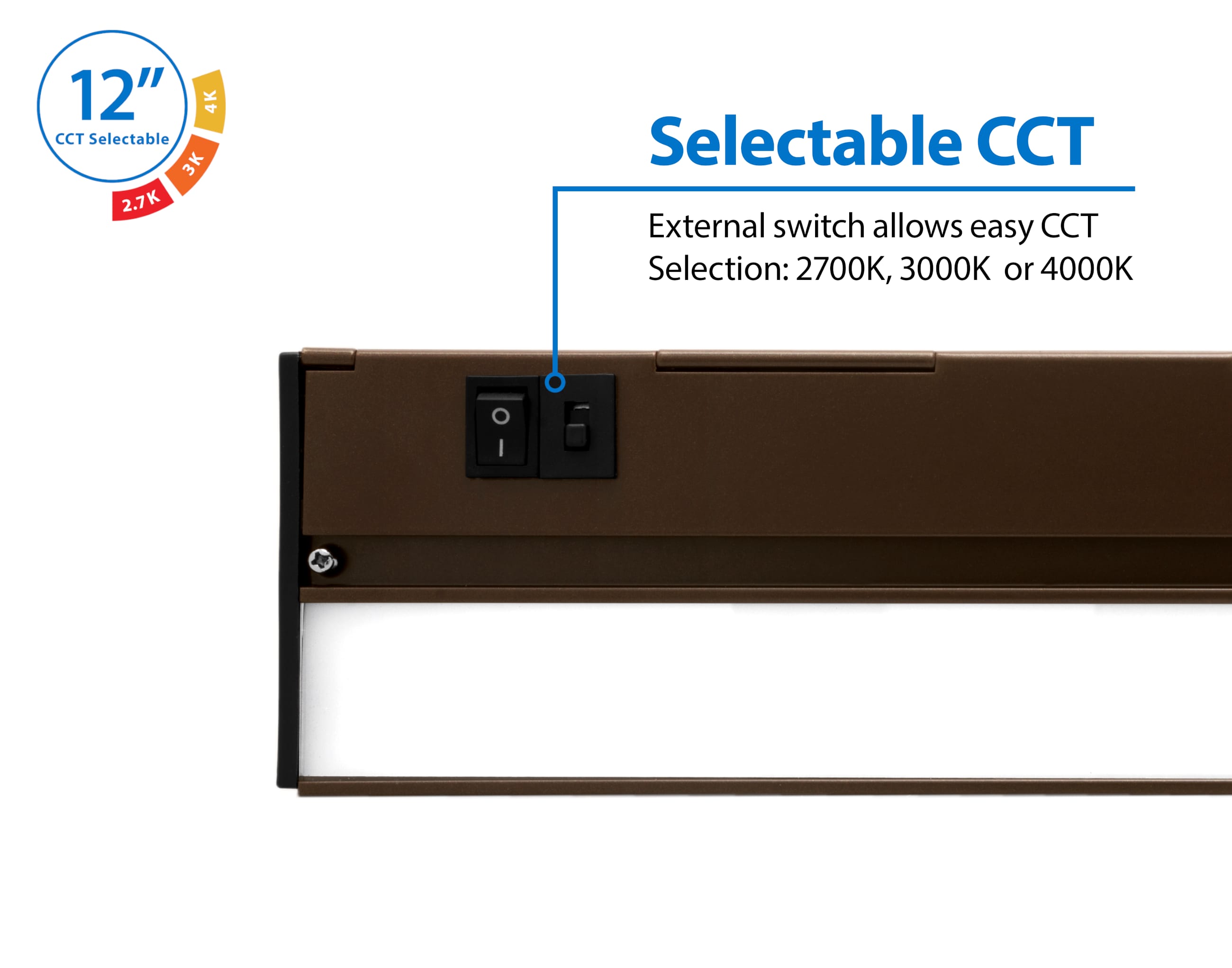 Nicor Lighting NUC512SOB Led-Cabinet-Lighting - View #2